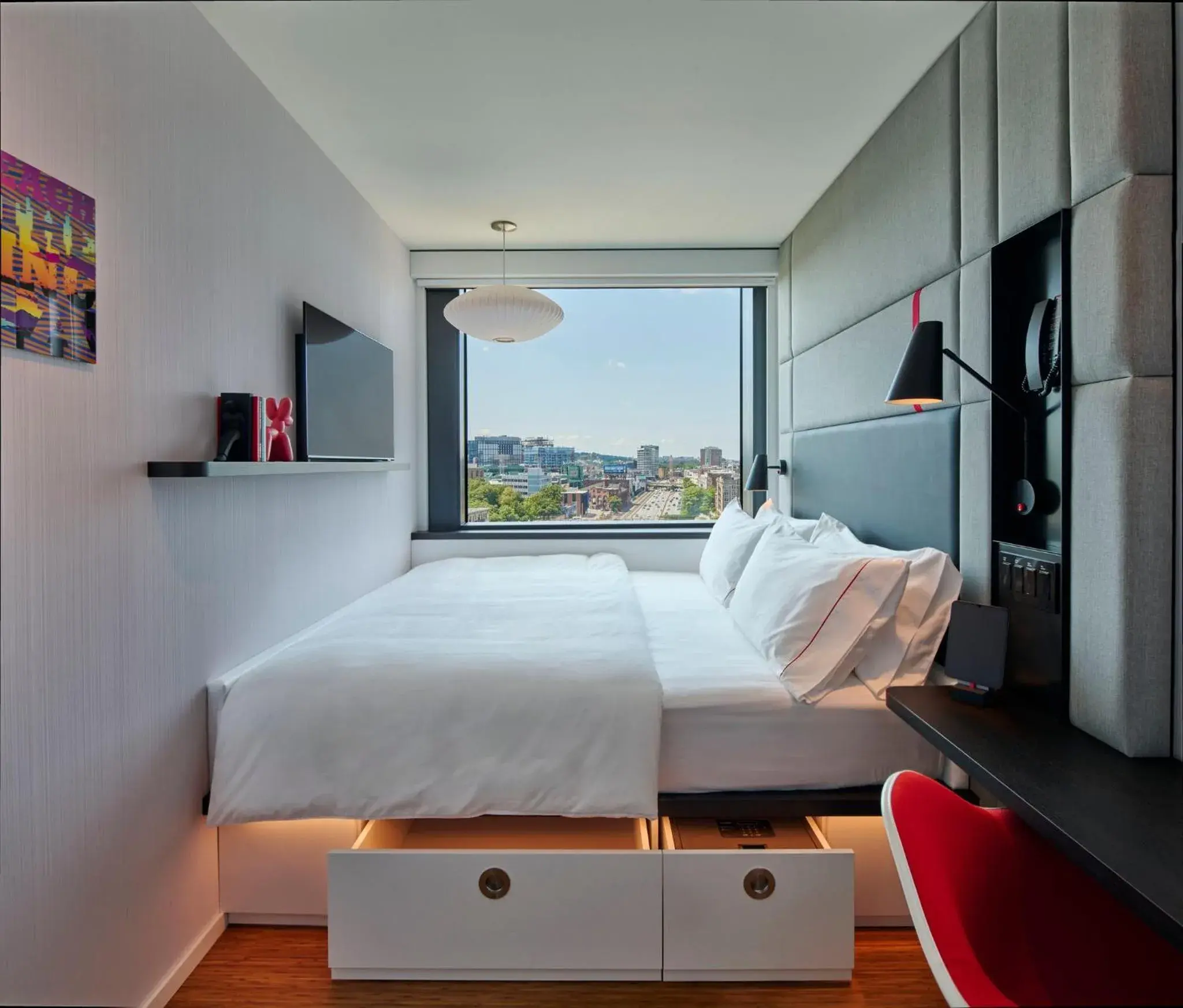 King Room - Premium View in citizenM Boston Back Bay King Room - Premium View in citizenM Boston Back Bay