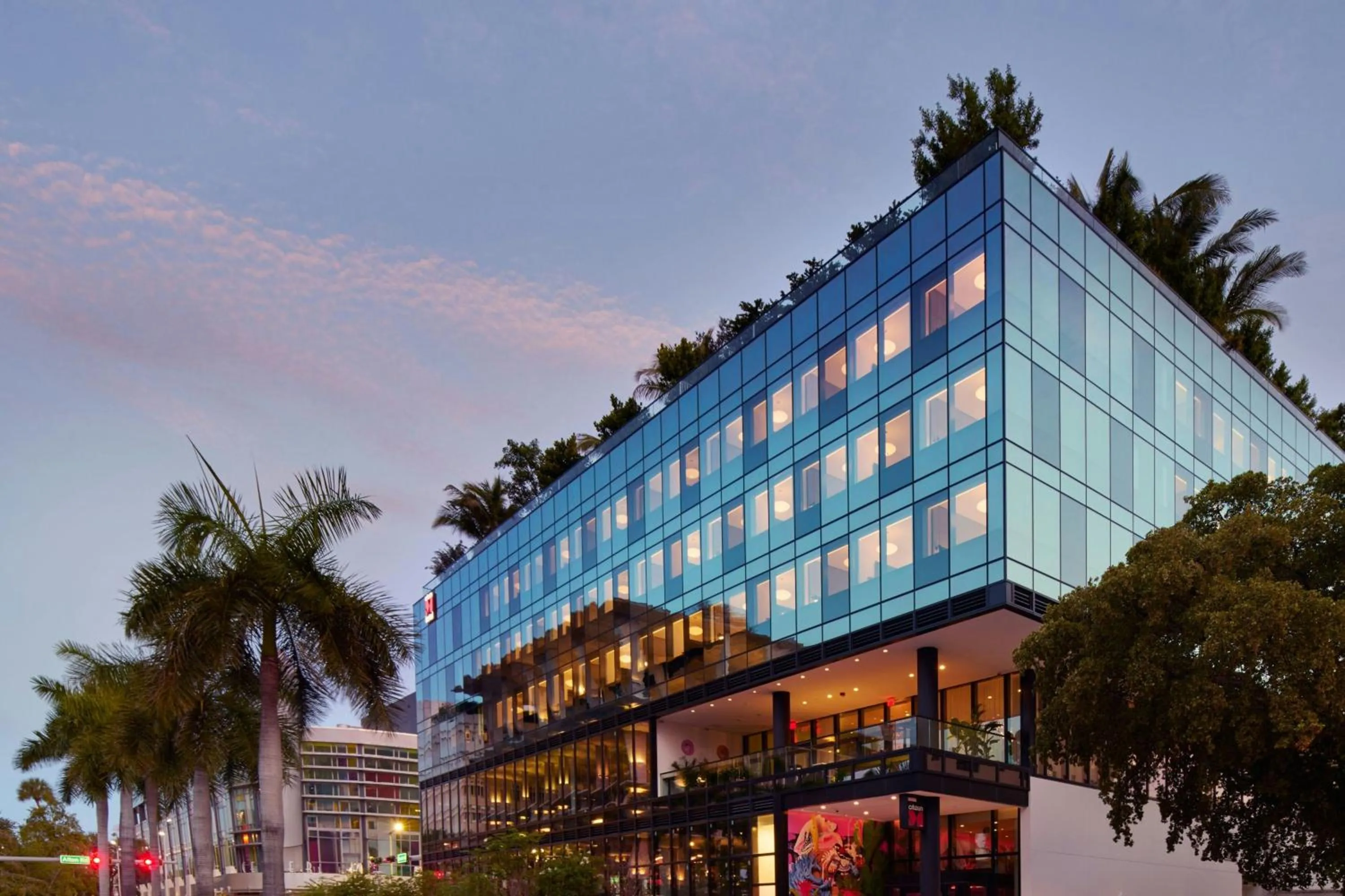 View (from property/room) in citizenM Miami South Beach