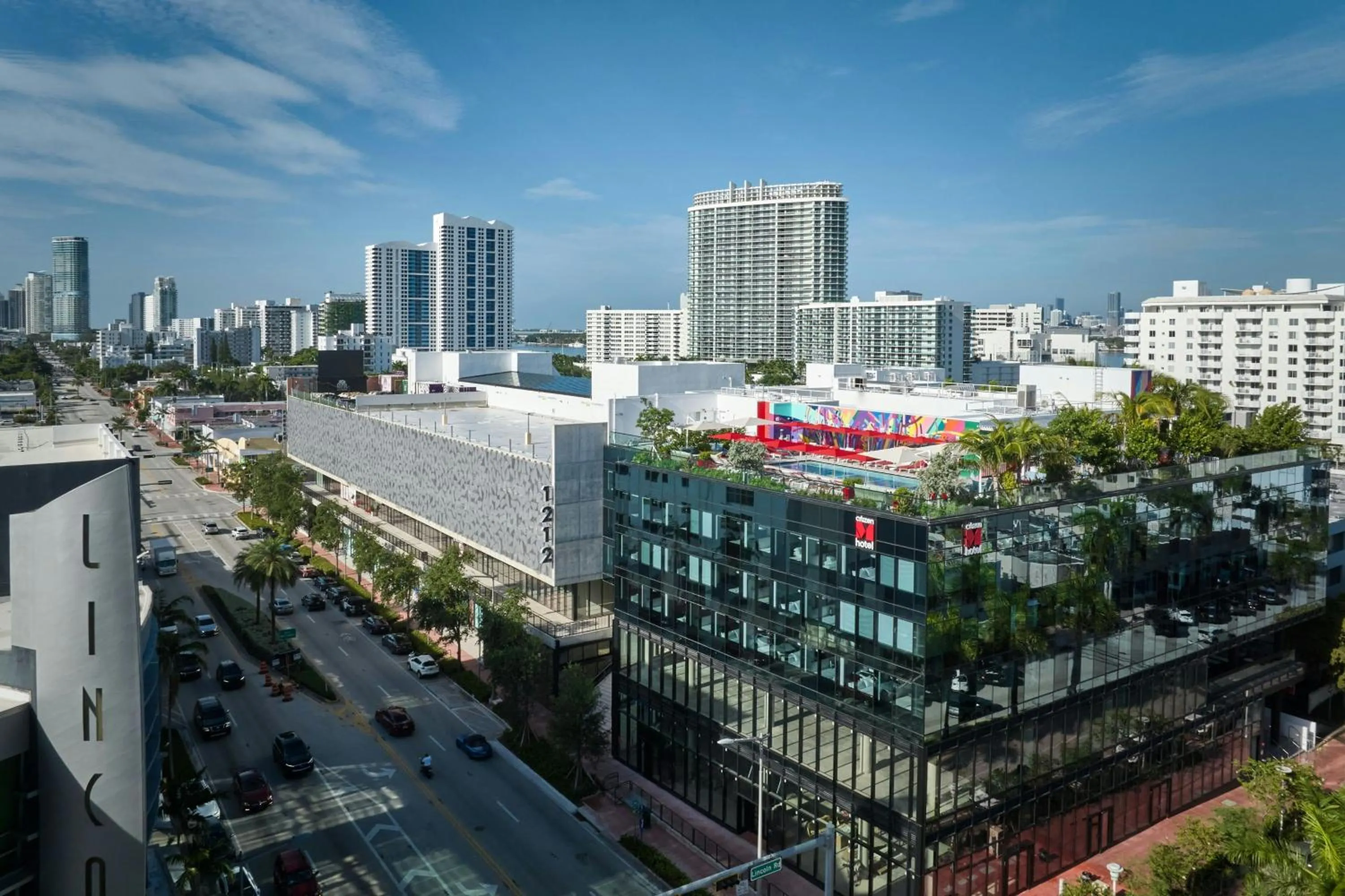 View (from property/room) in citizenM Miami South Beach