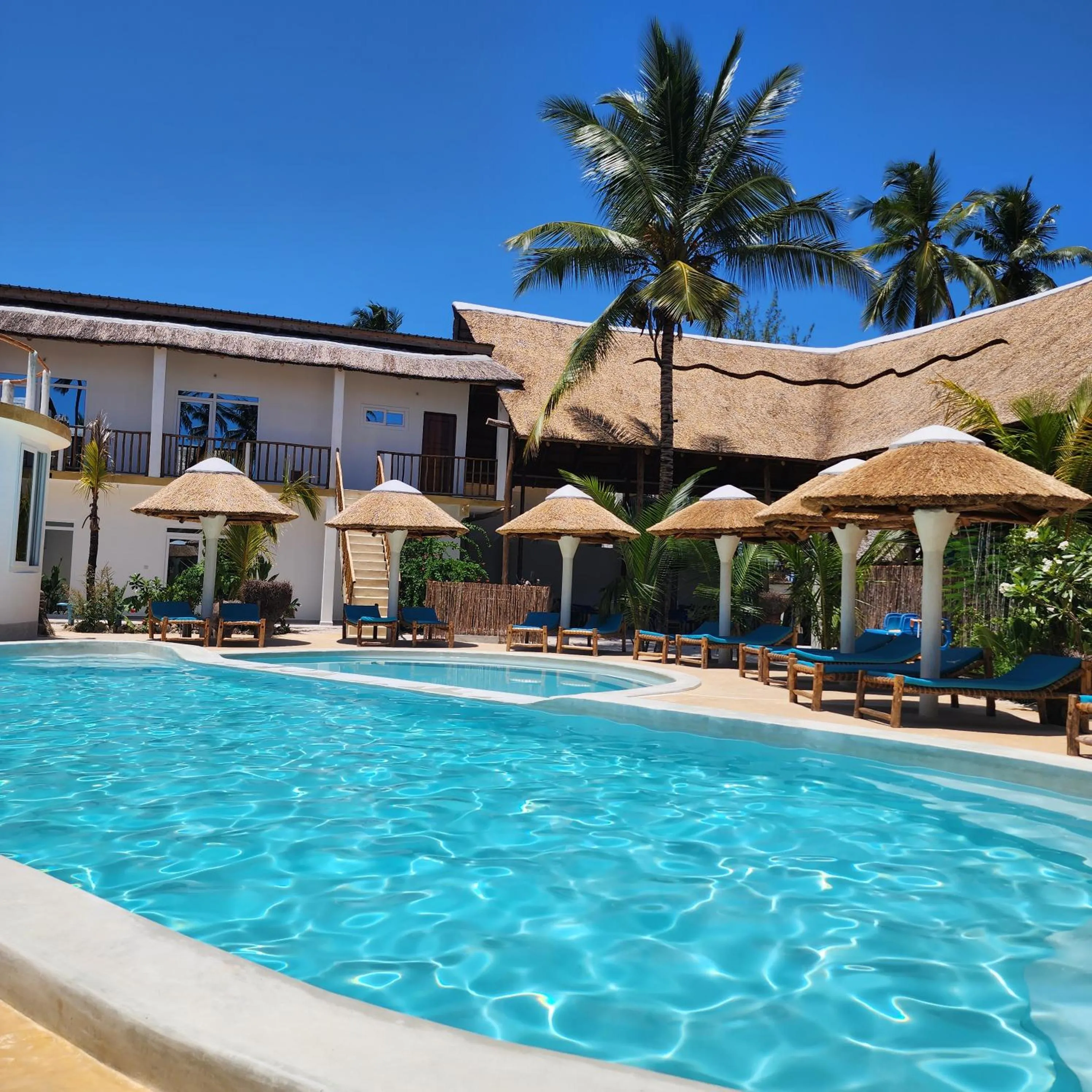 Pool view in Olzadia Boutique Hotel