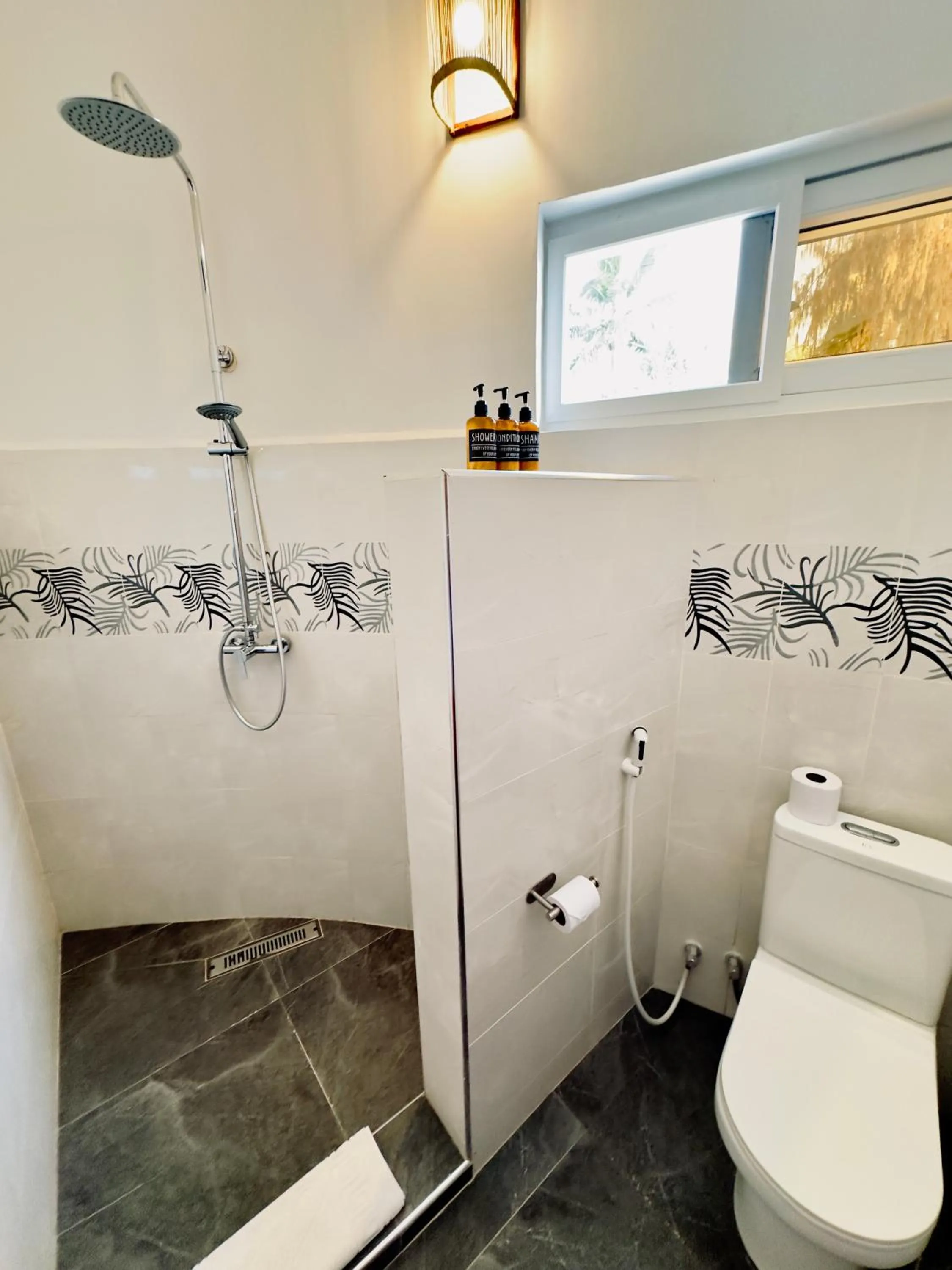 Shower in Olzadia Boutique Hotel