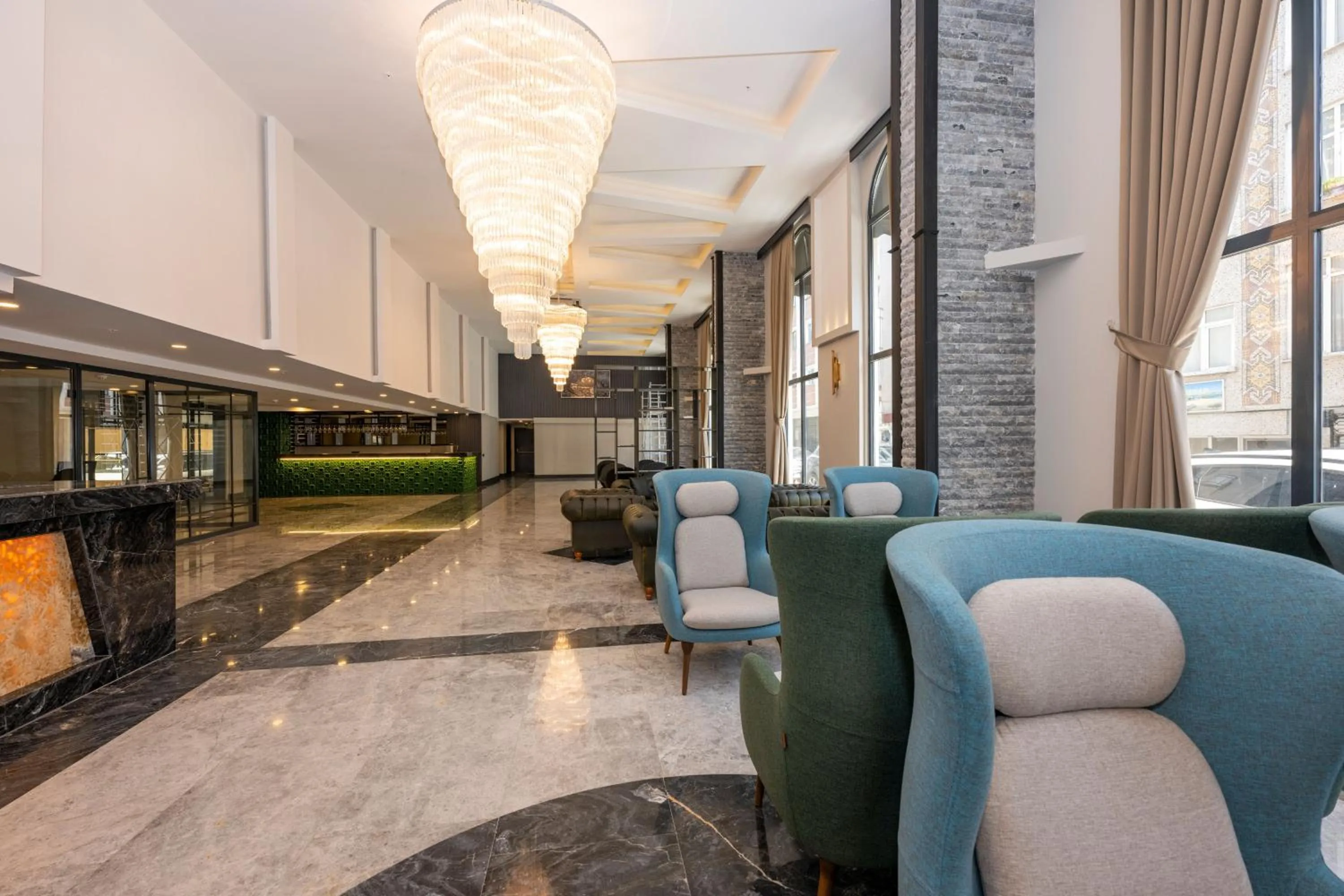 Lobby or reception in The Nirvanas Hotel