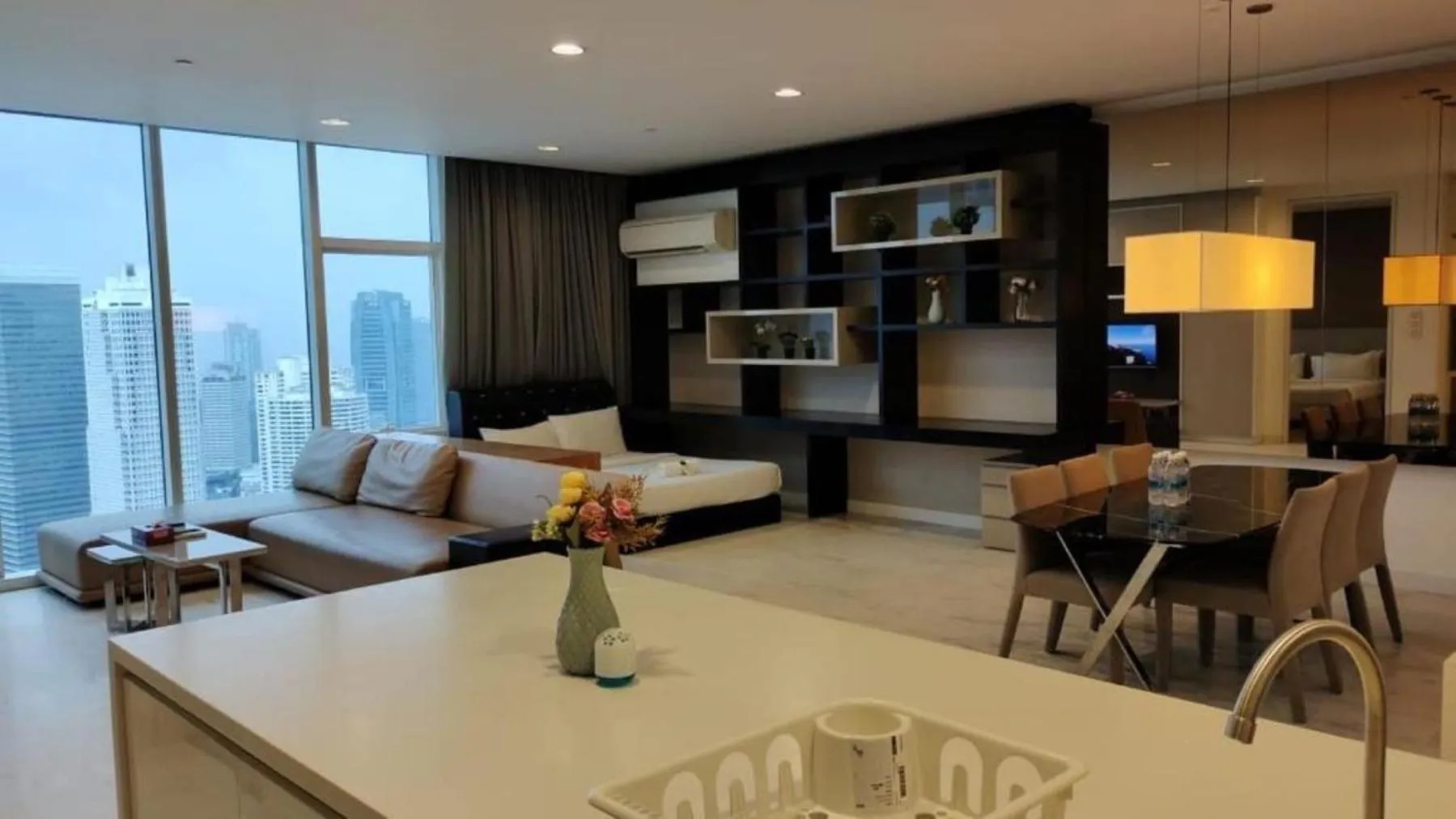 Living room in The Platinum KLCC by Comfort Suites