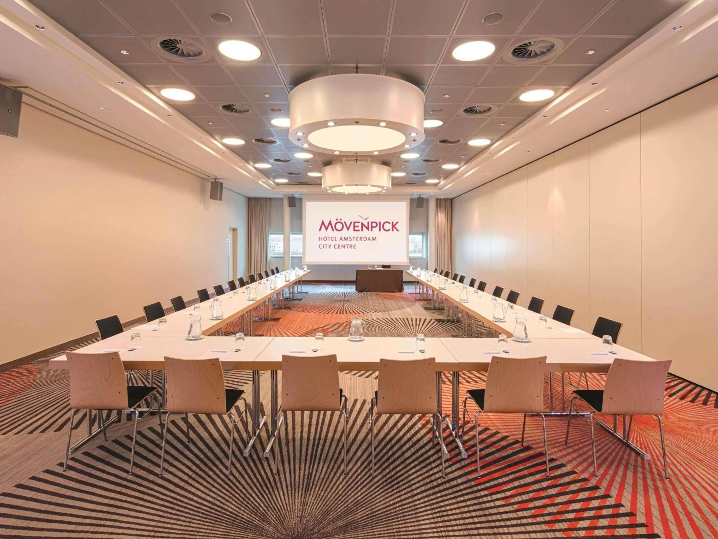 Meeting/conference room in Mövenpick Hotel Amsterdam City Centre
