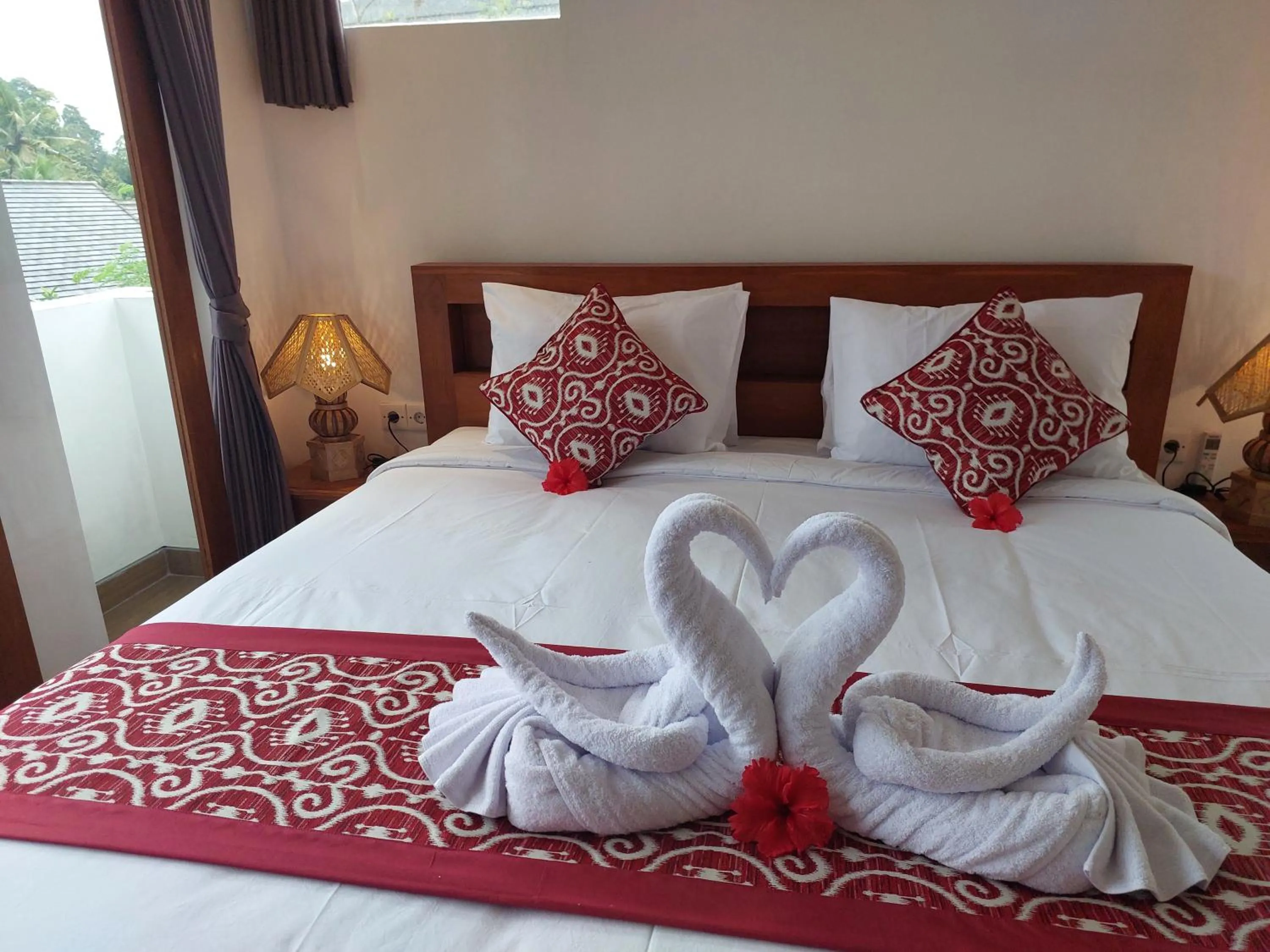 Bed in Prema Shiva Suites and Villas by EPS