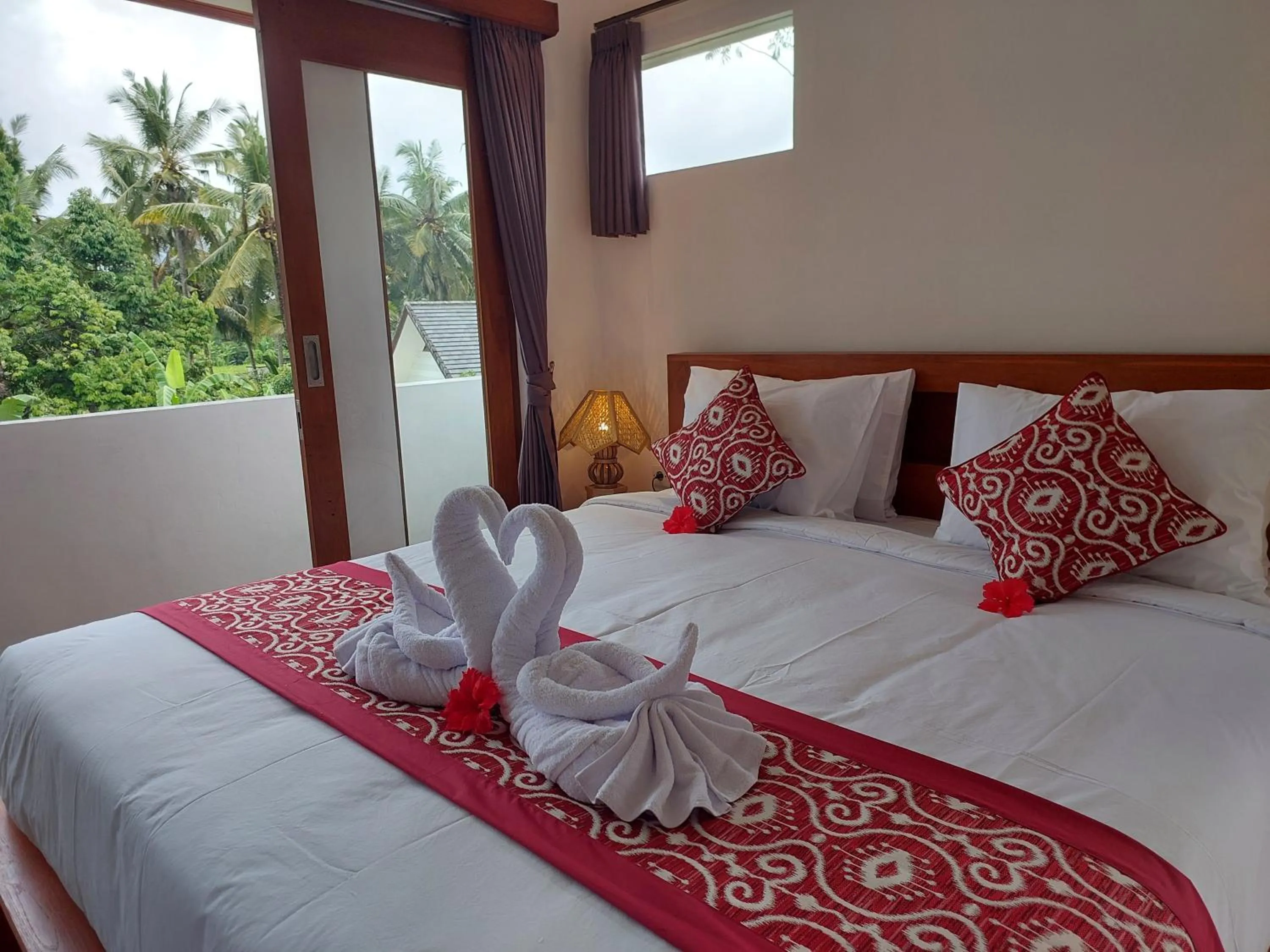 Bed in Prema Shiva Suites and Villas by EPS