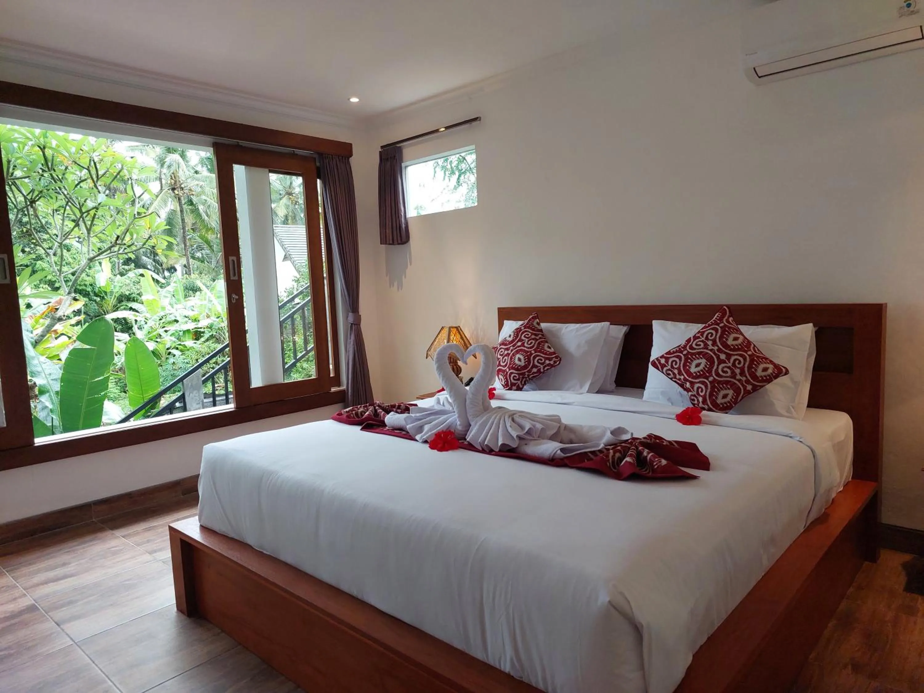 Bed in Prema Shiva Suites and Villas by EPS