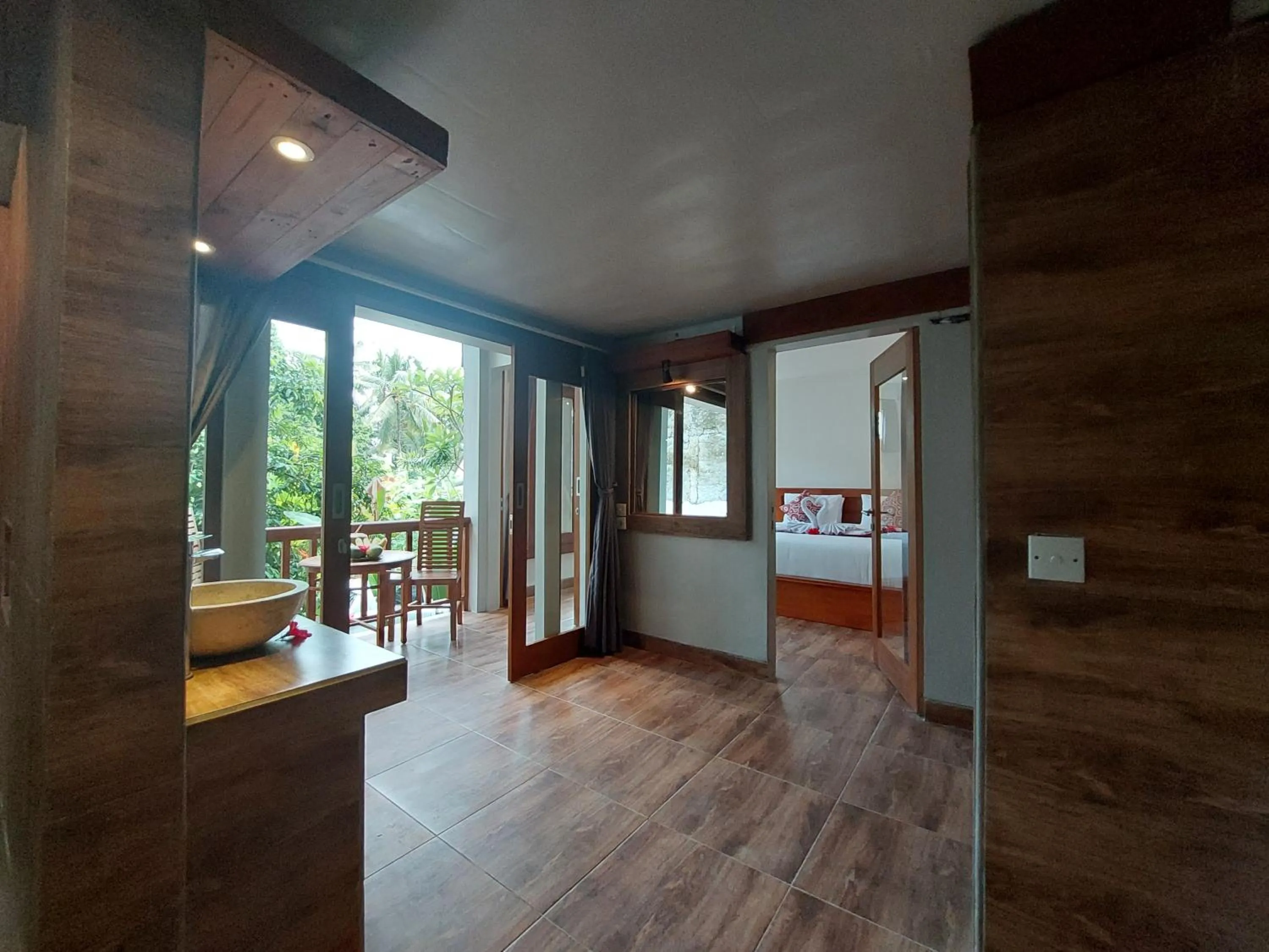 Bed in Prema Shiva Suites and Villas by EPS