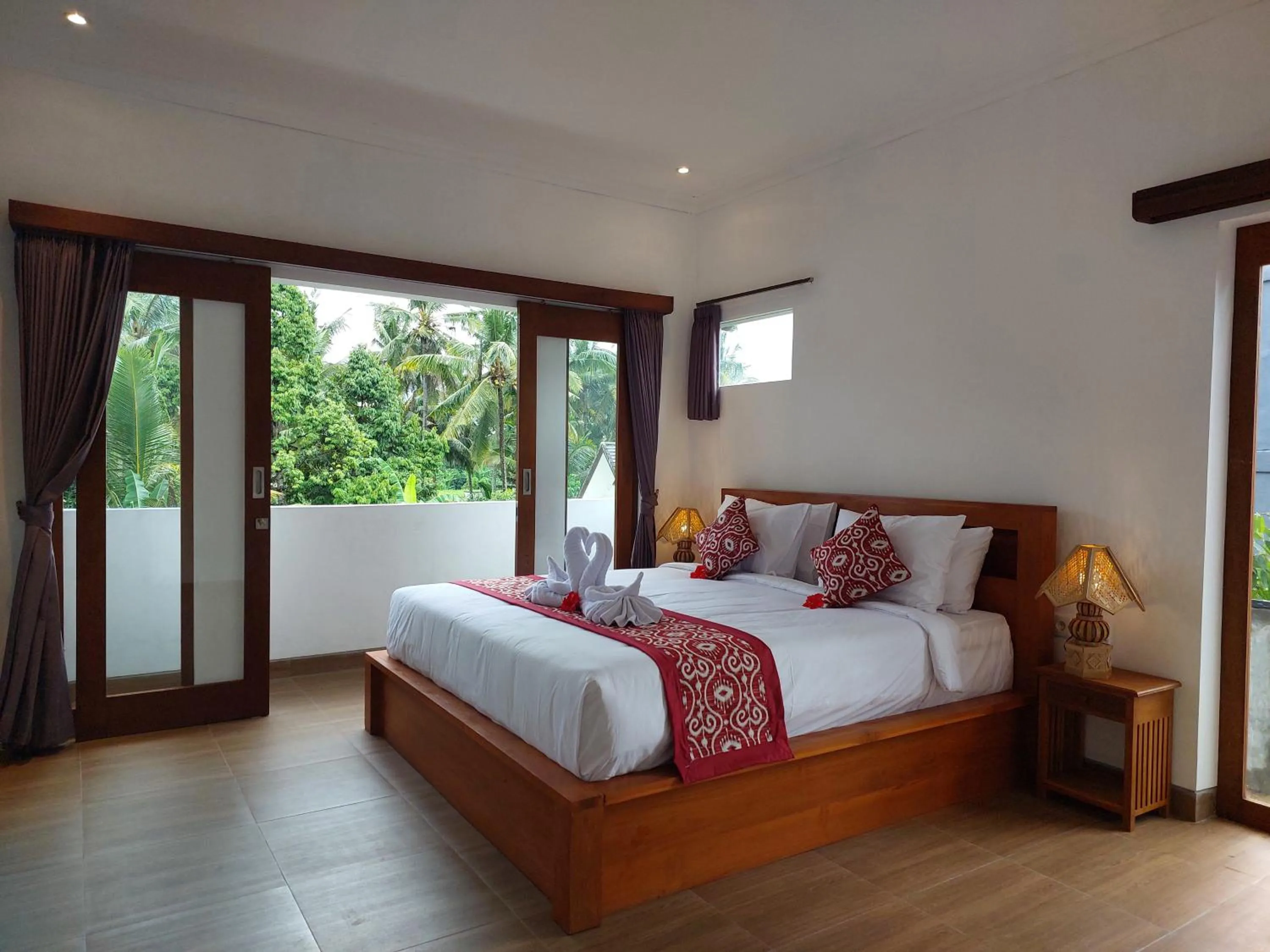 Bed in Prema Shiva Suites and Villas by EPS