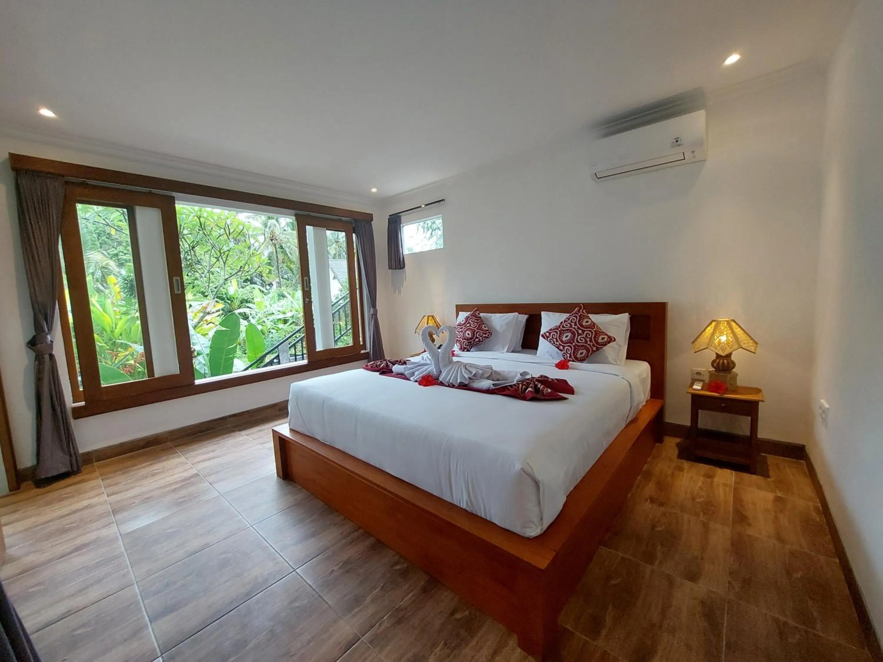 Bed in Prema Shiva Suites and Villas by EPS