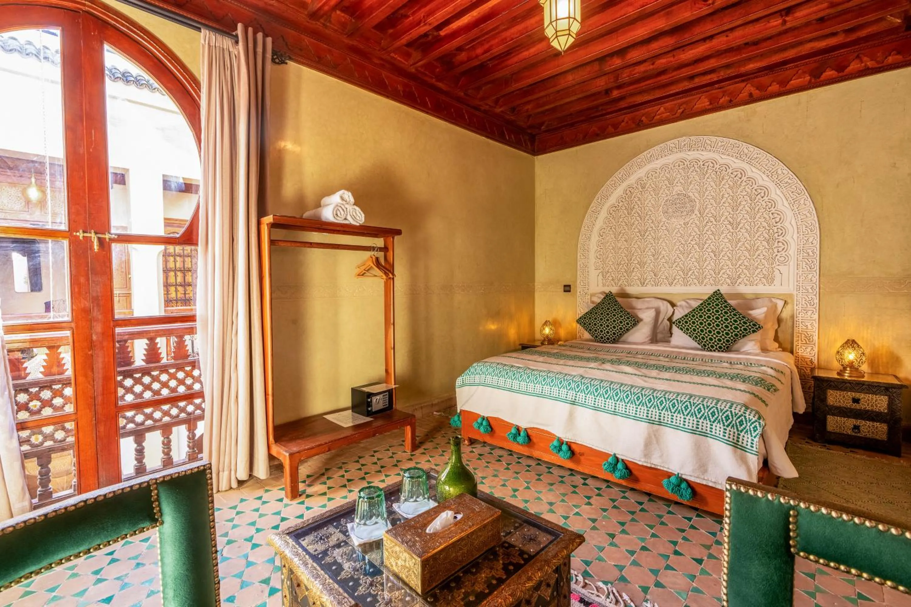 Bed in Riad Amalia