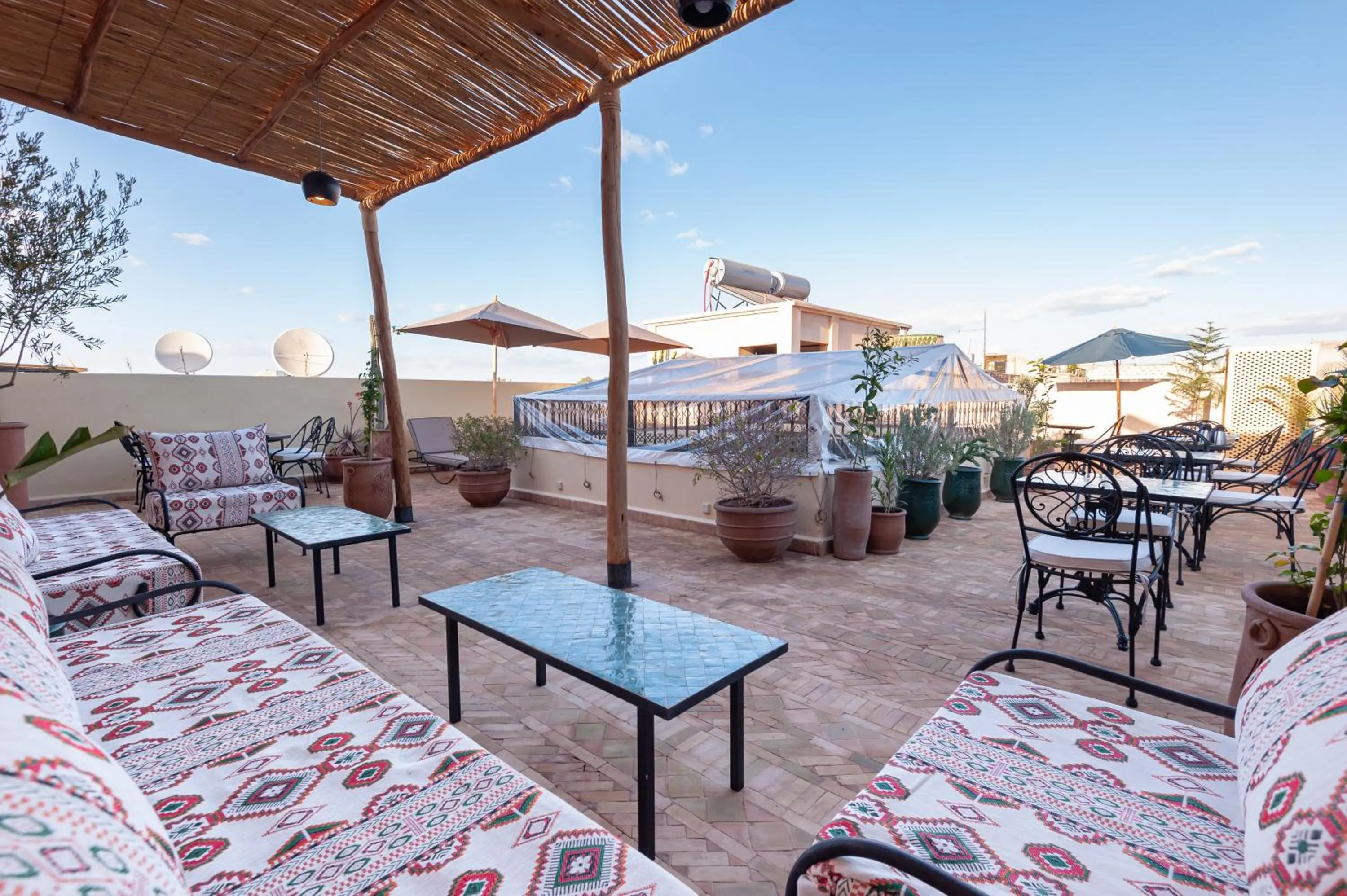 Patio in Riad Amalia