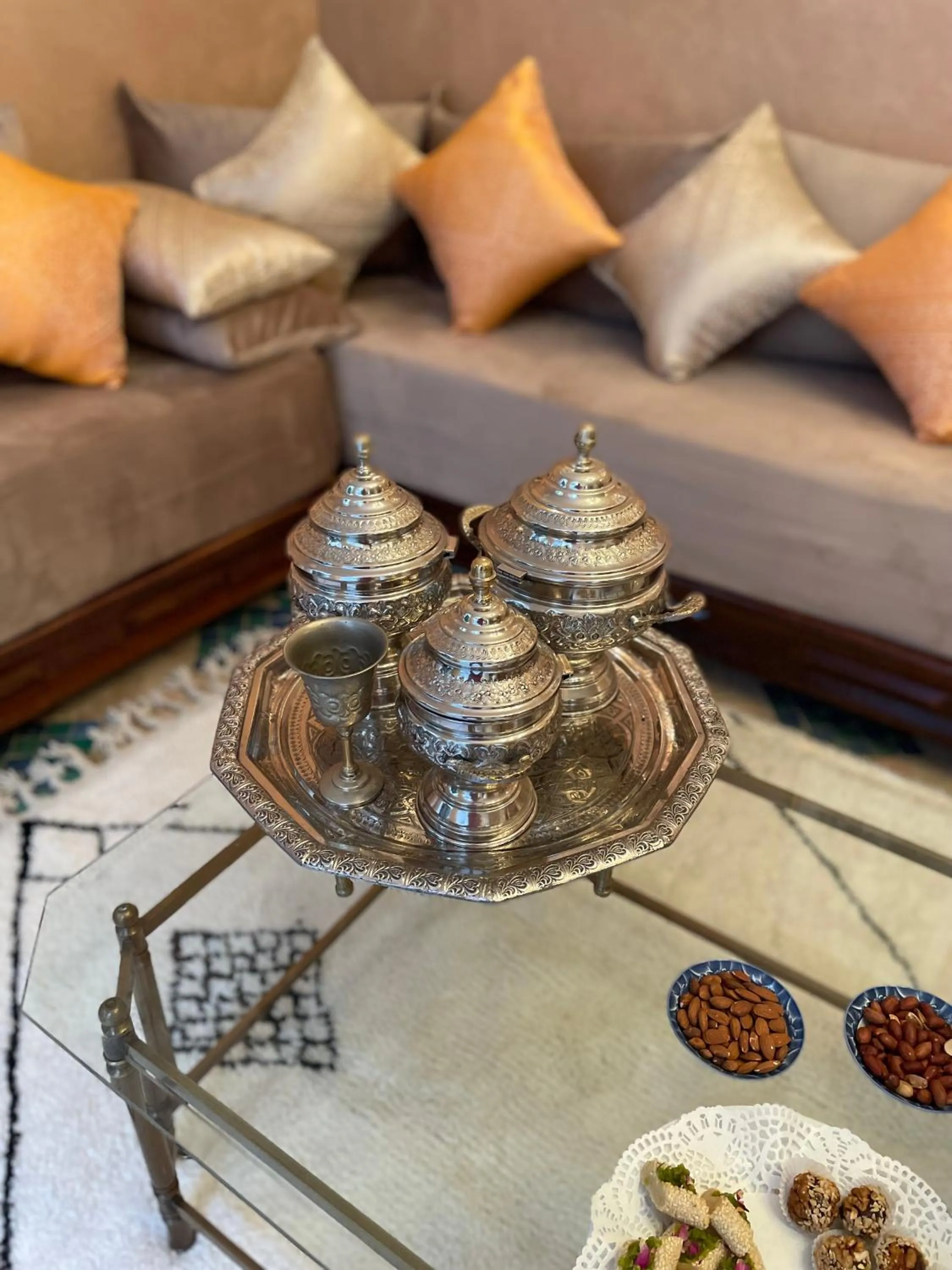 Food and drinks in Riad Amalia