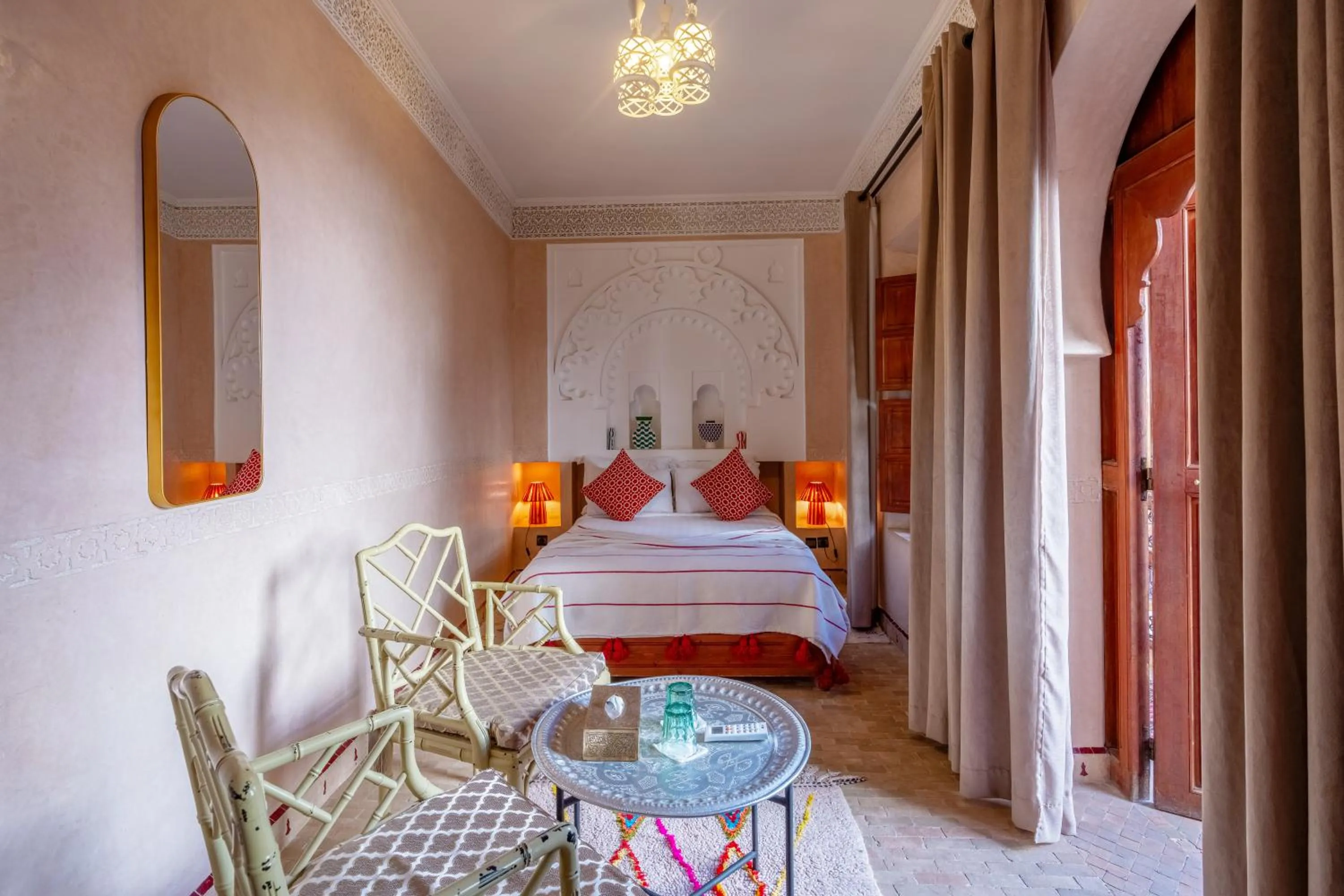 Bed in Riad Amalia