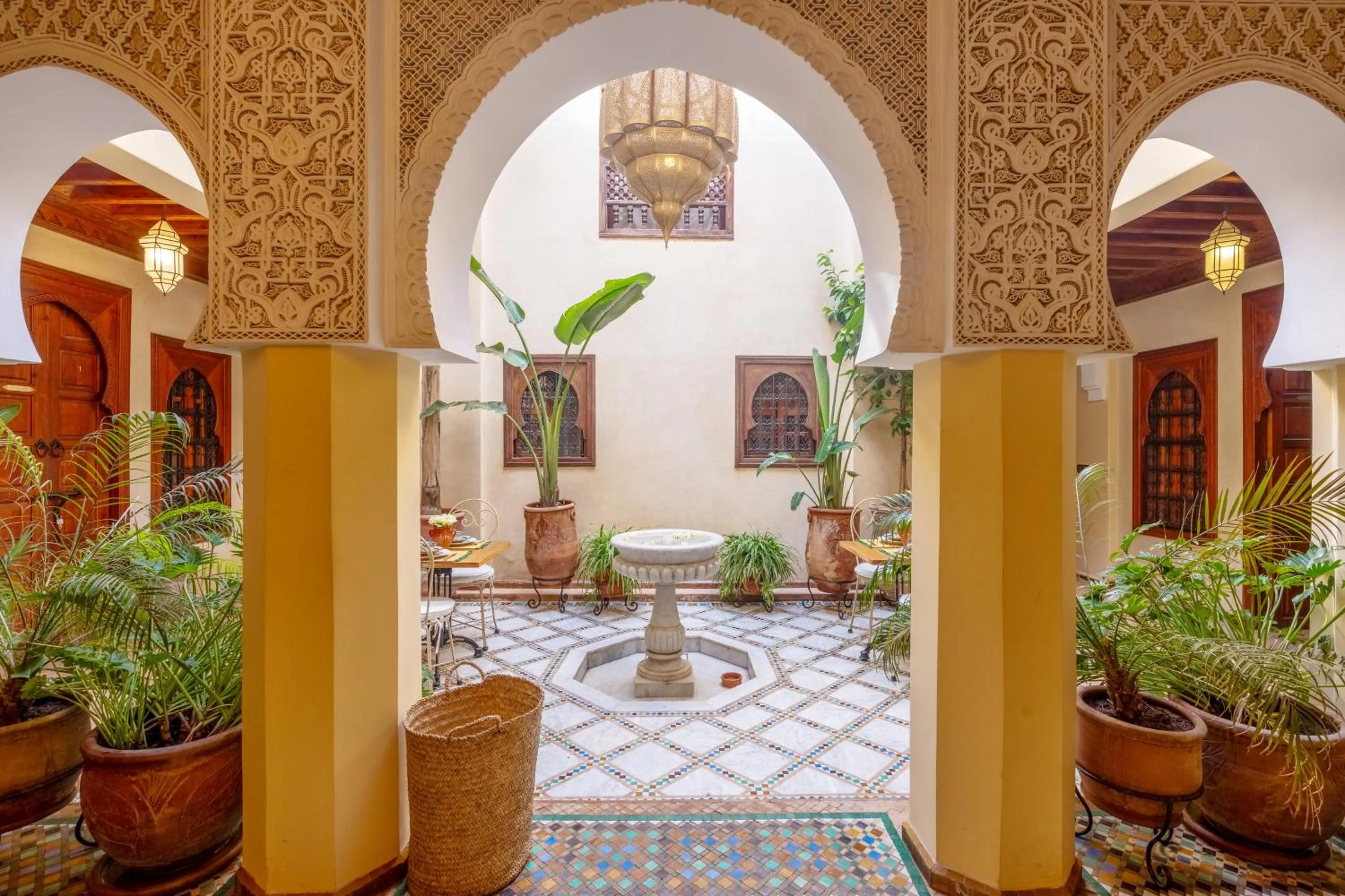 Garden in Riad Amalia