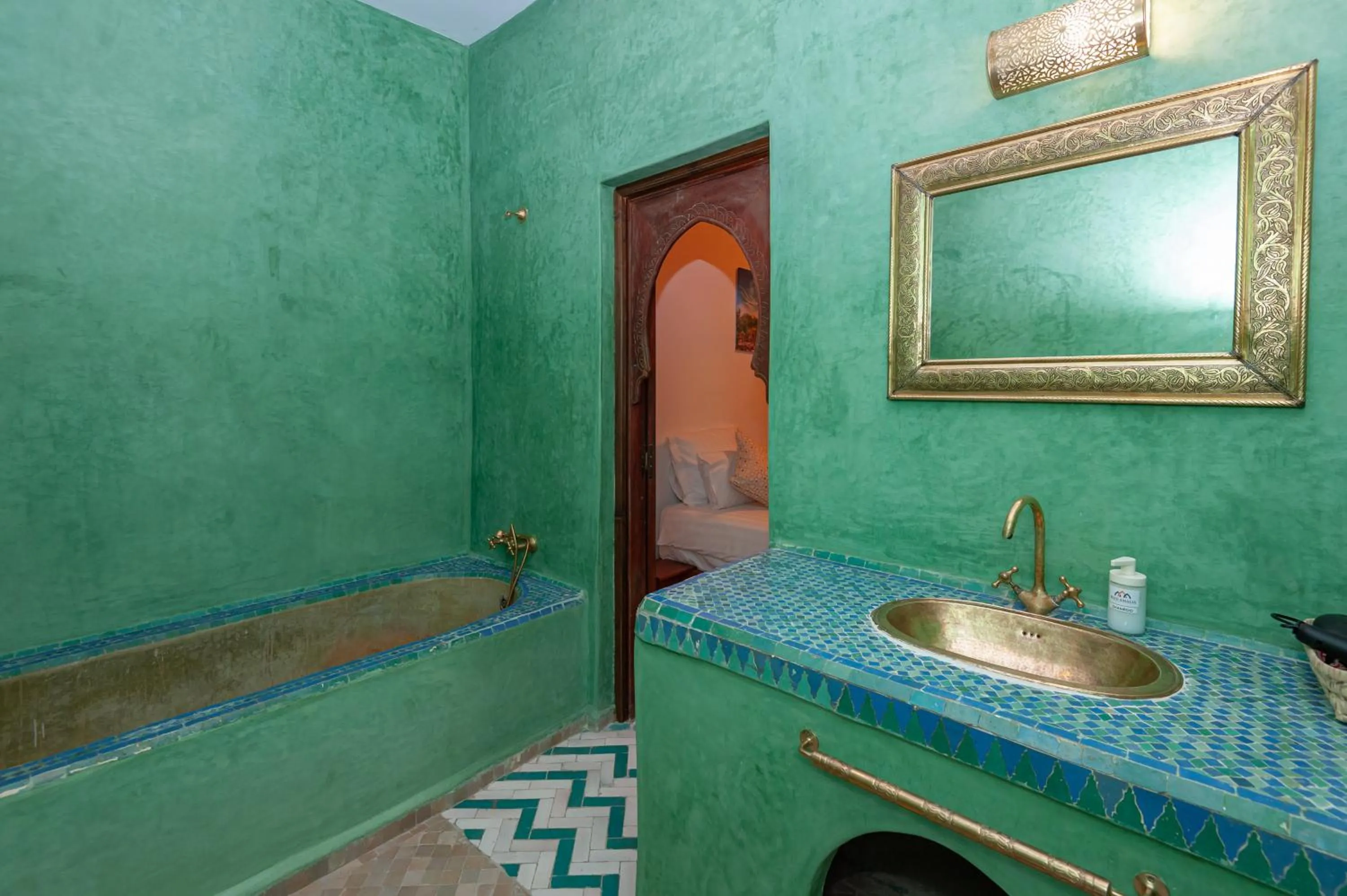Bathroom in Riad Amalia