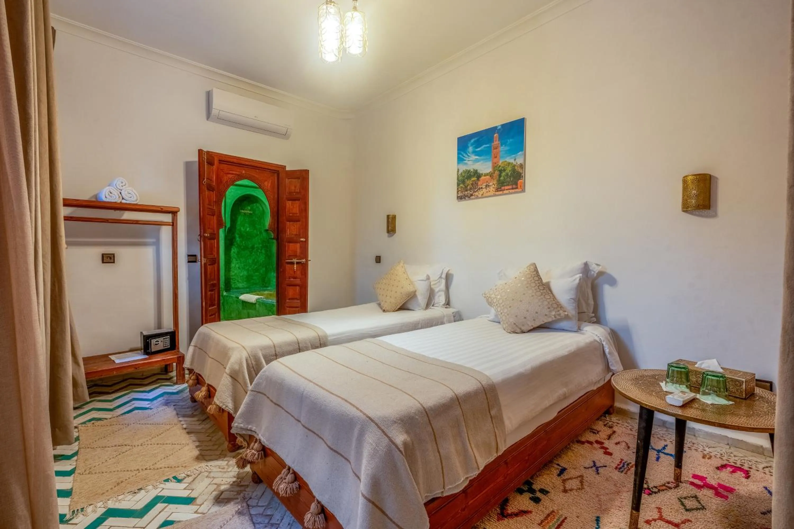 Bed in Riad Amalia