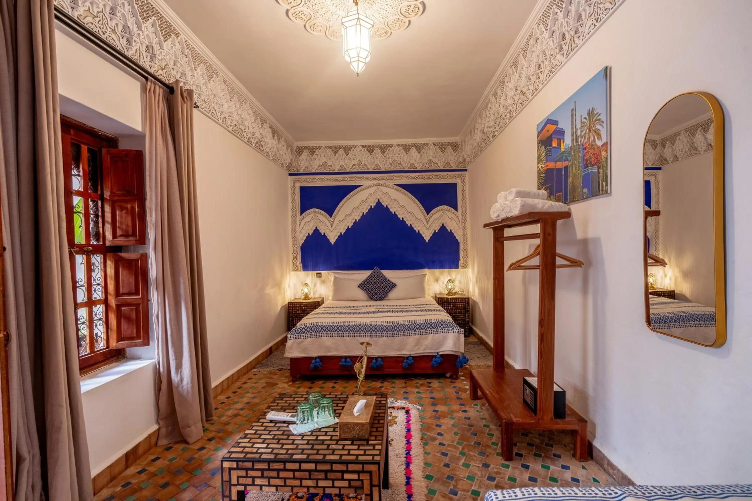Bed in Riad Amalia