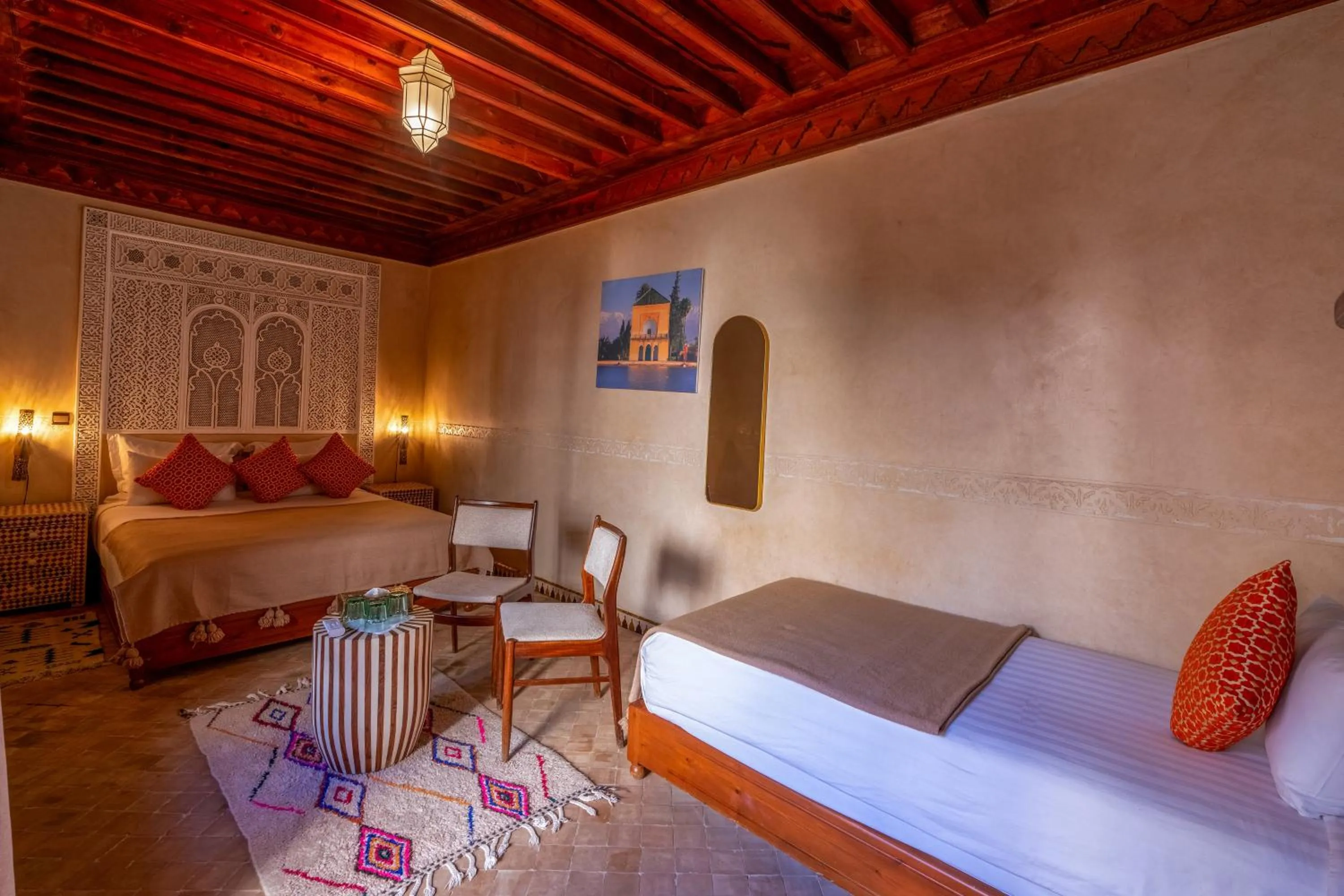 Bed in Riad Amalia