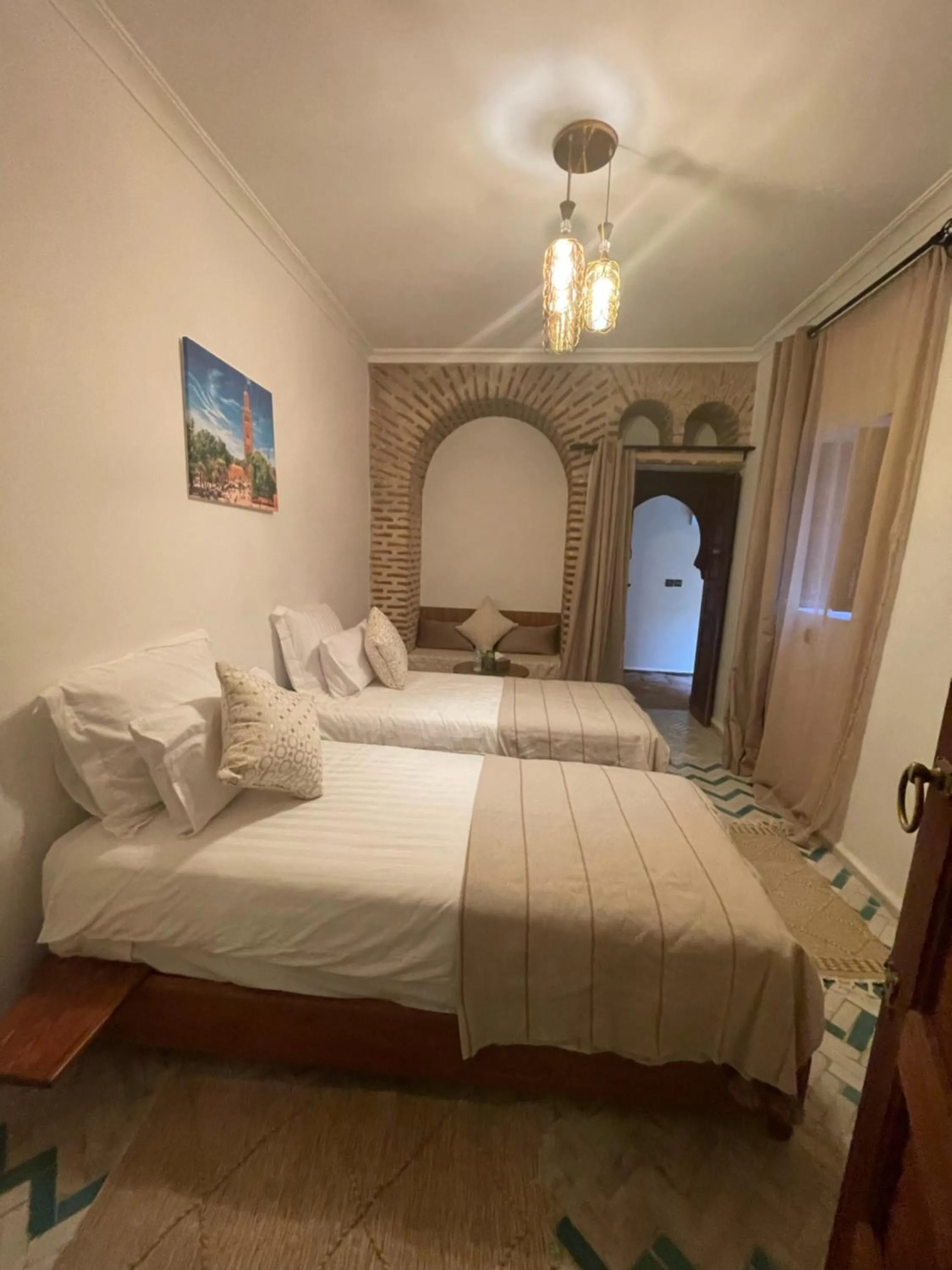 Photo of the whole room, Bed in Riad Amalia