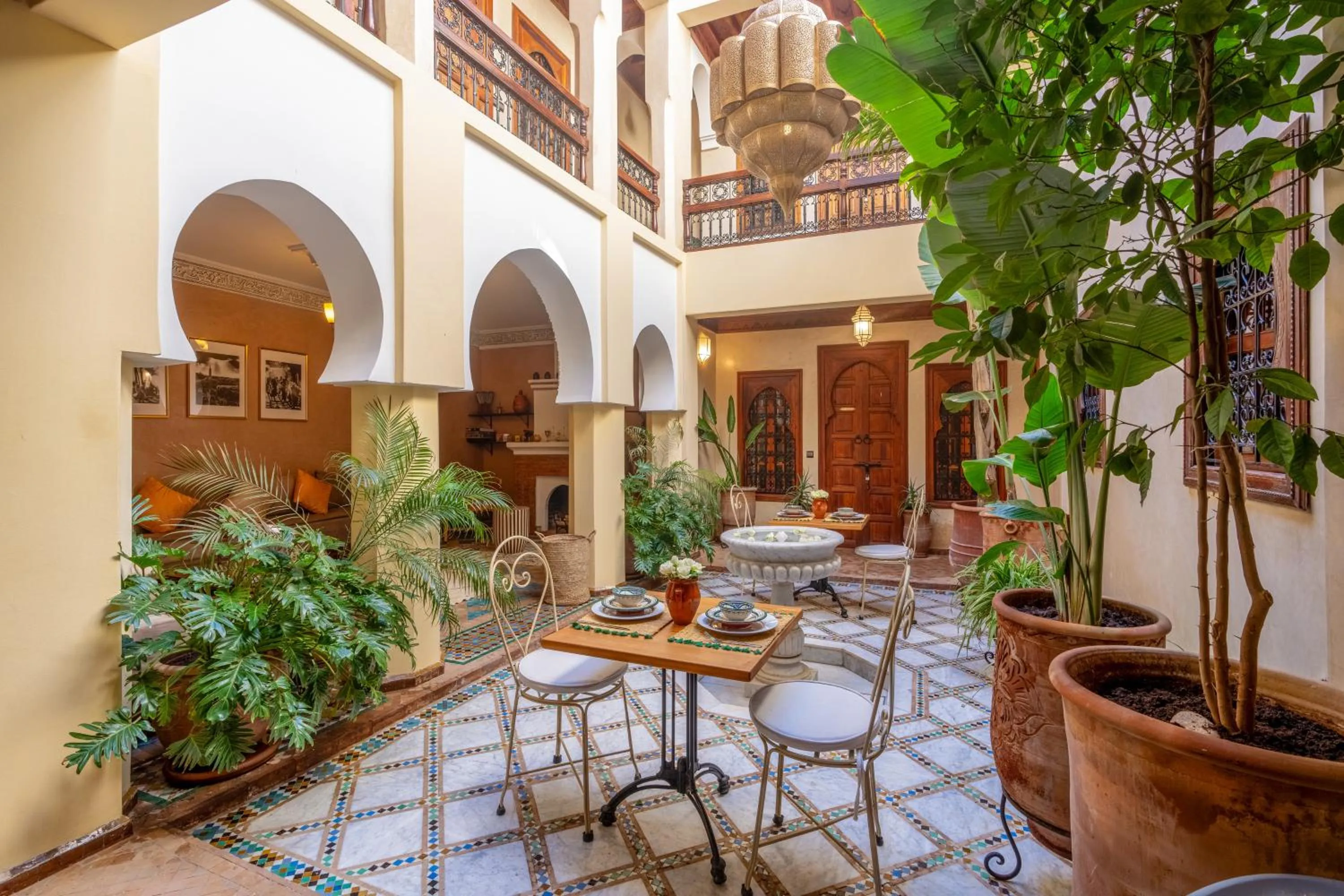 Patio in Riad Amalia