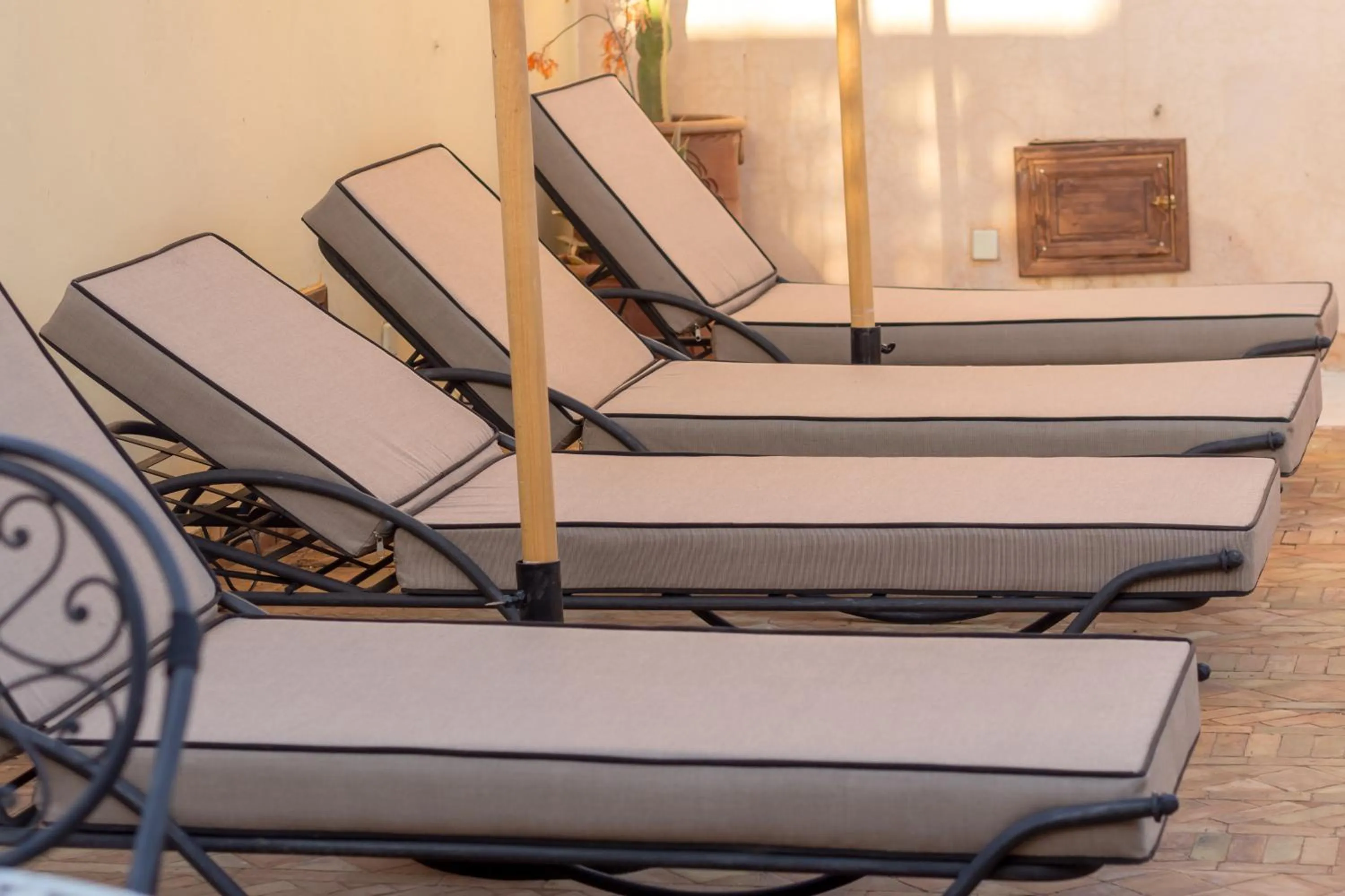 sunbed in Riad Amalia