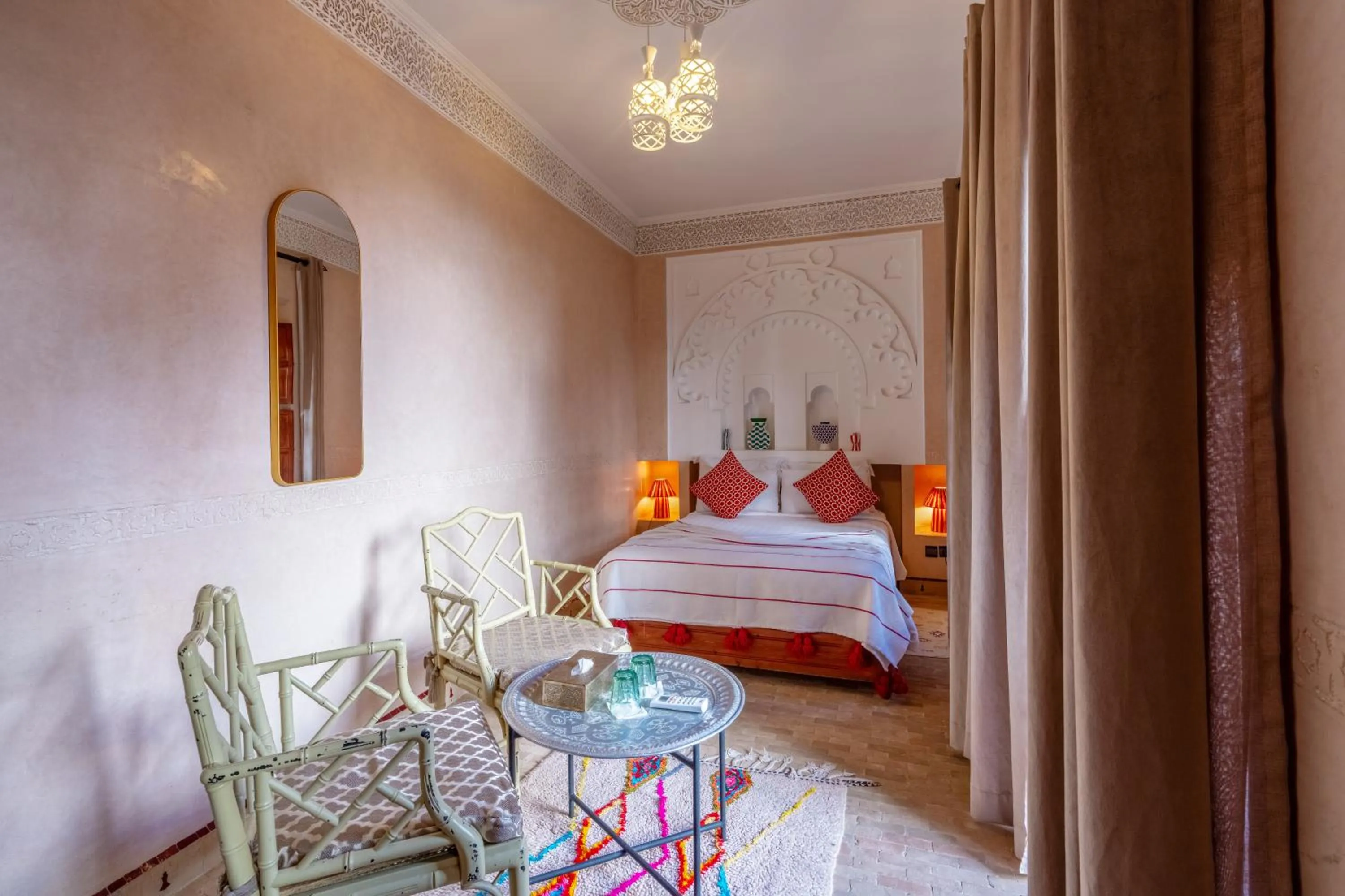 Bed in Riad Amalia