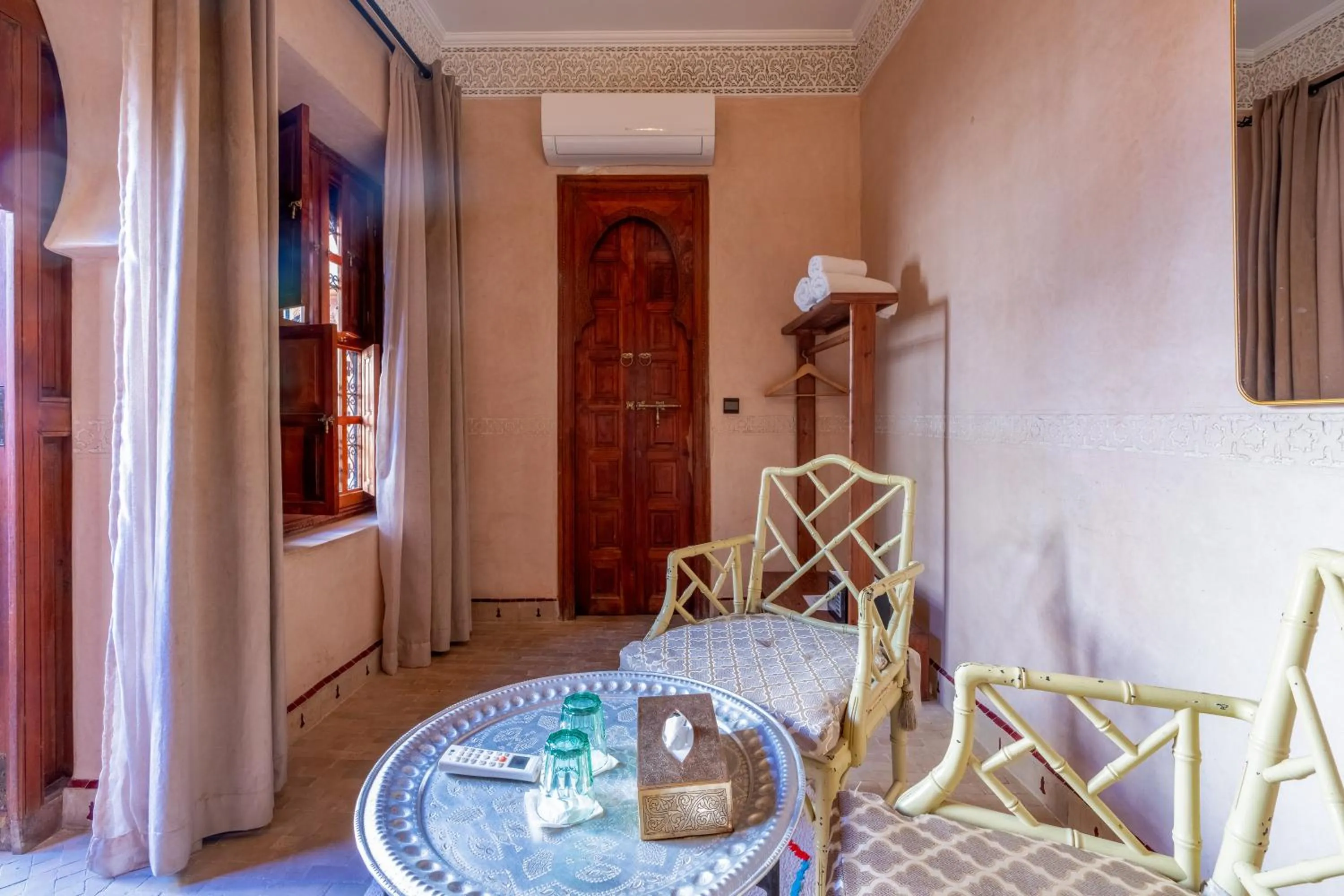 Seating area in Riad Amalia
