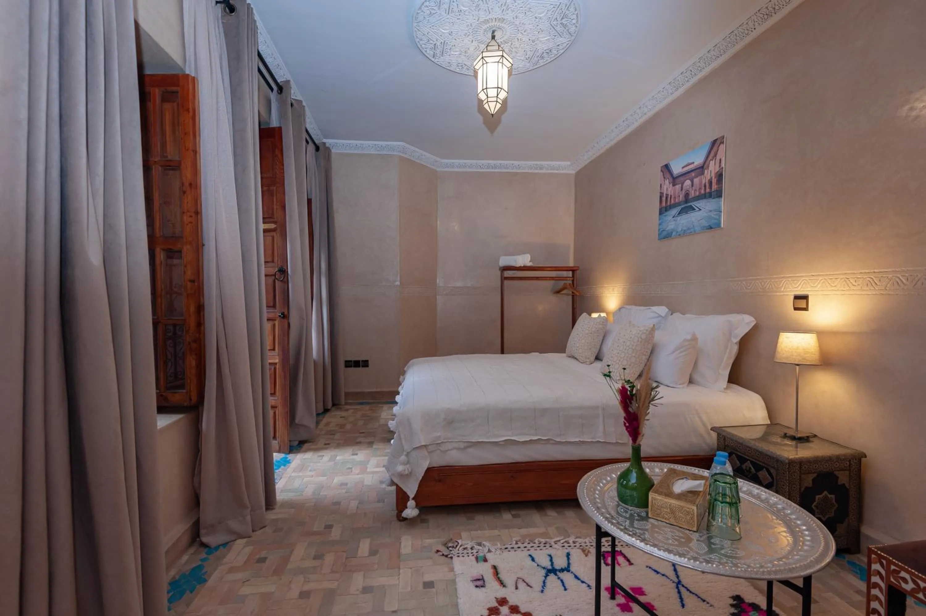 Photo of the whole room, Bed in Riad Amalia