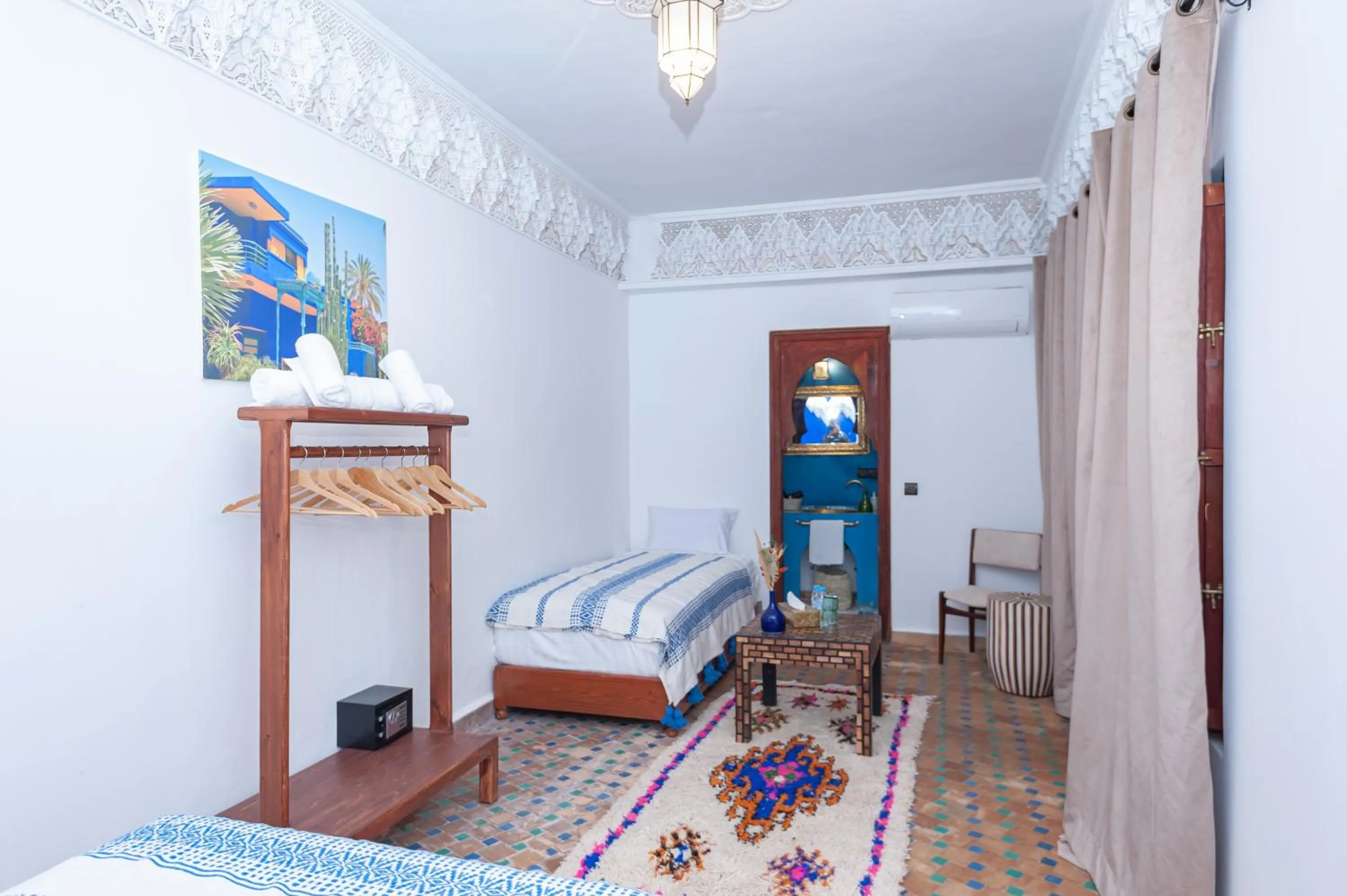 Bedroom, Bed in Riad Amalia