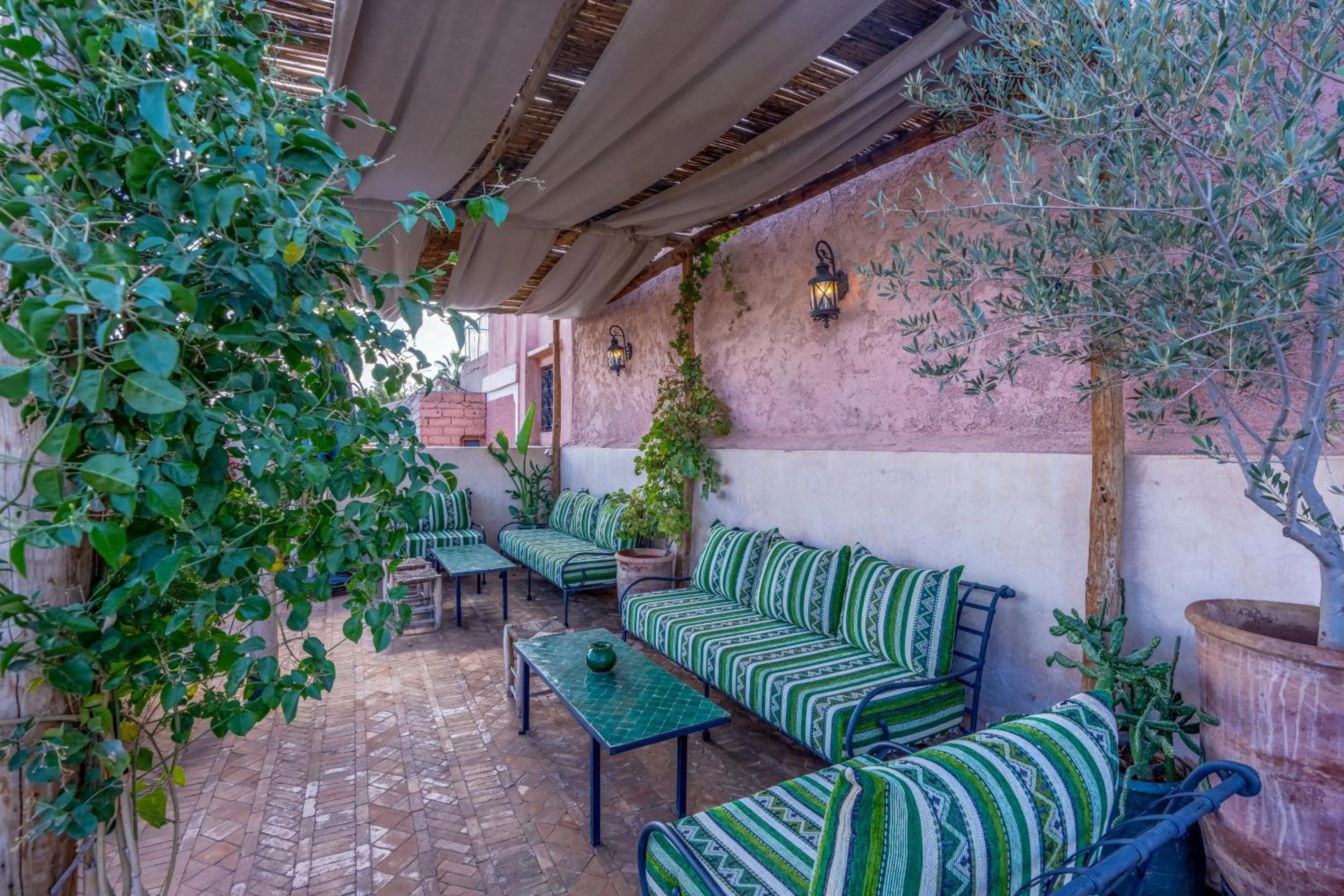 Balcony/Terrace in Riad Amalia