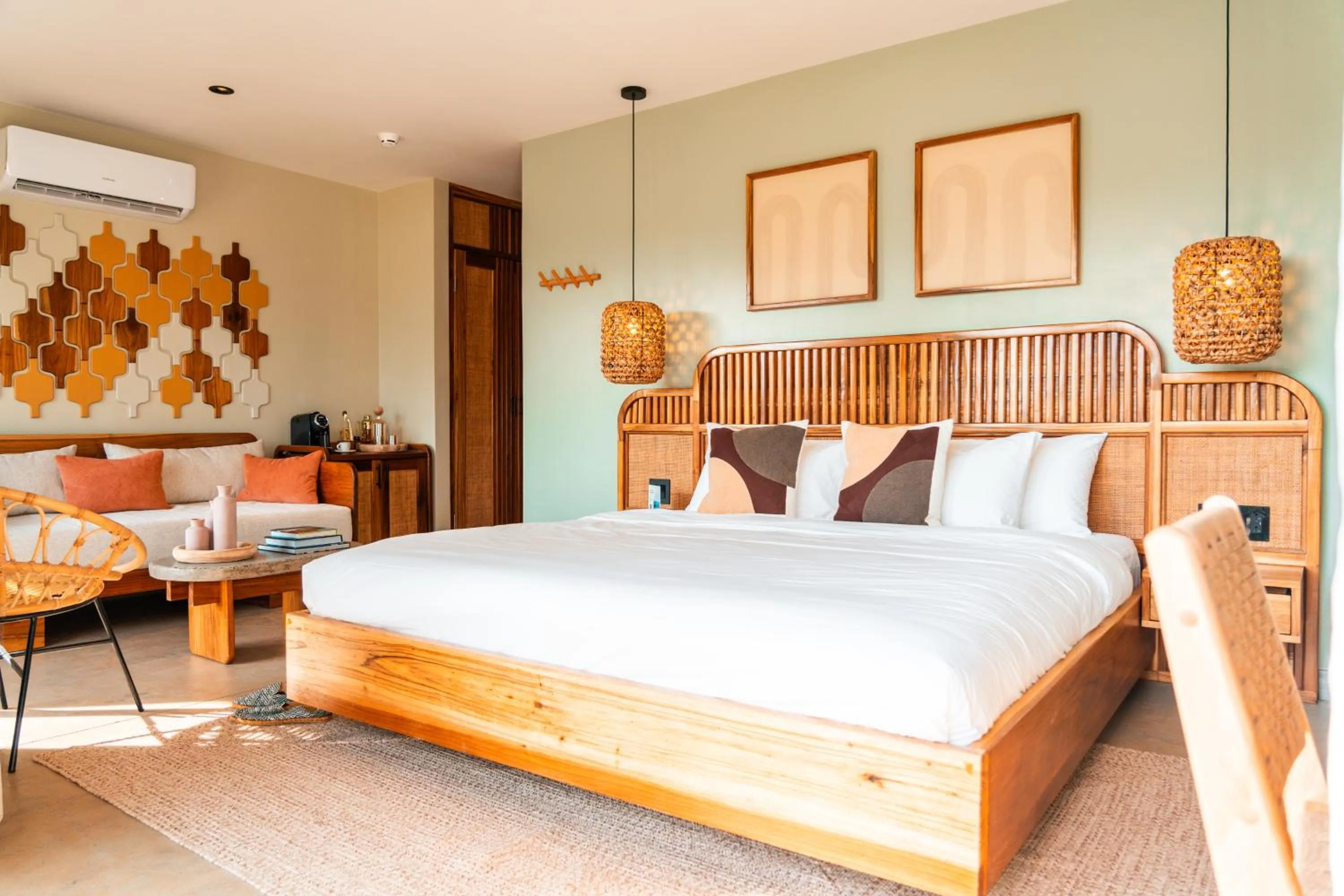 Bedroom, Bed in Bambuda Santa Catalina