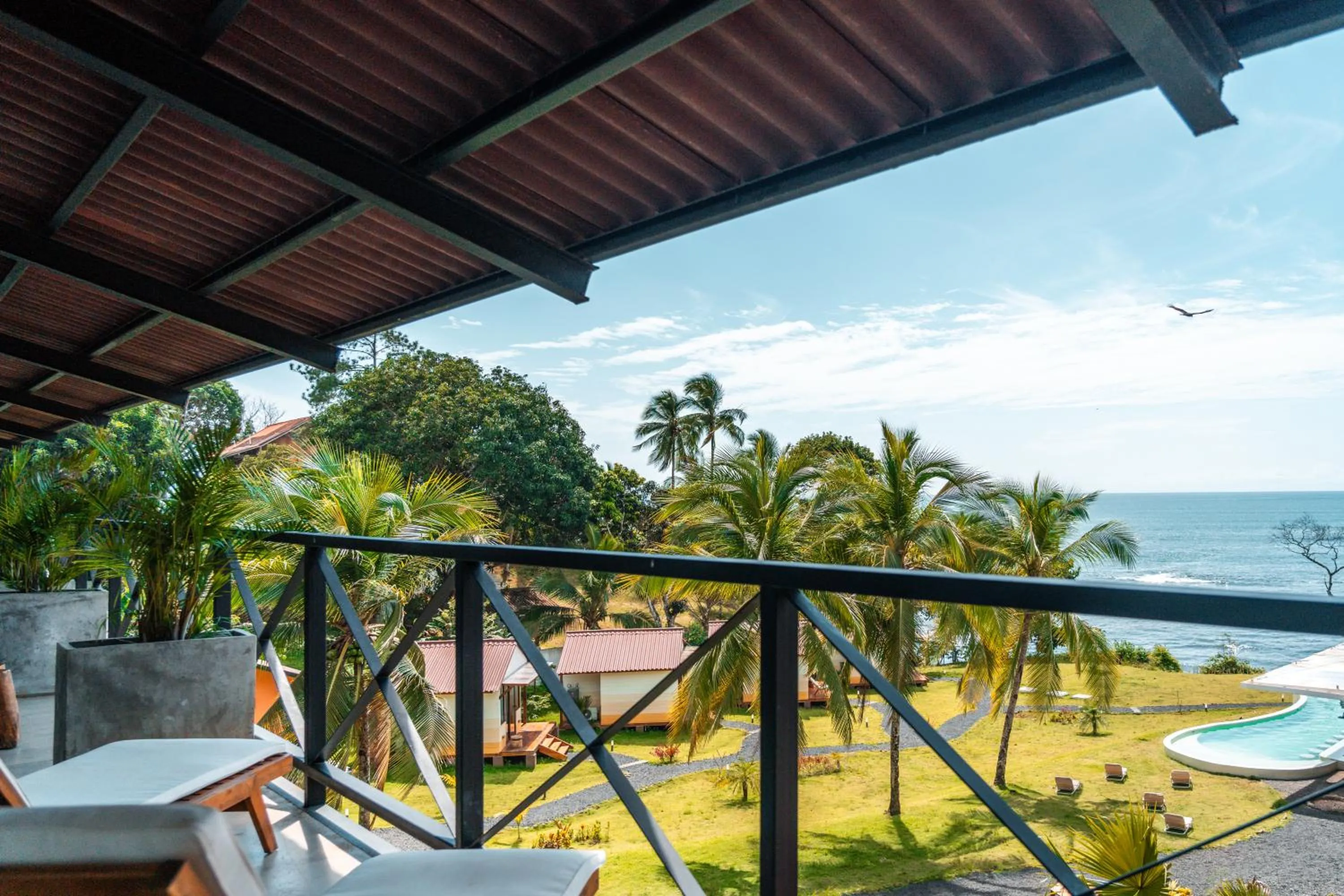 Sea view in Bambuda Santa Catalina