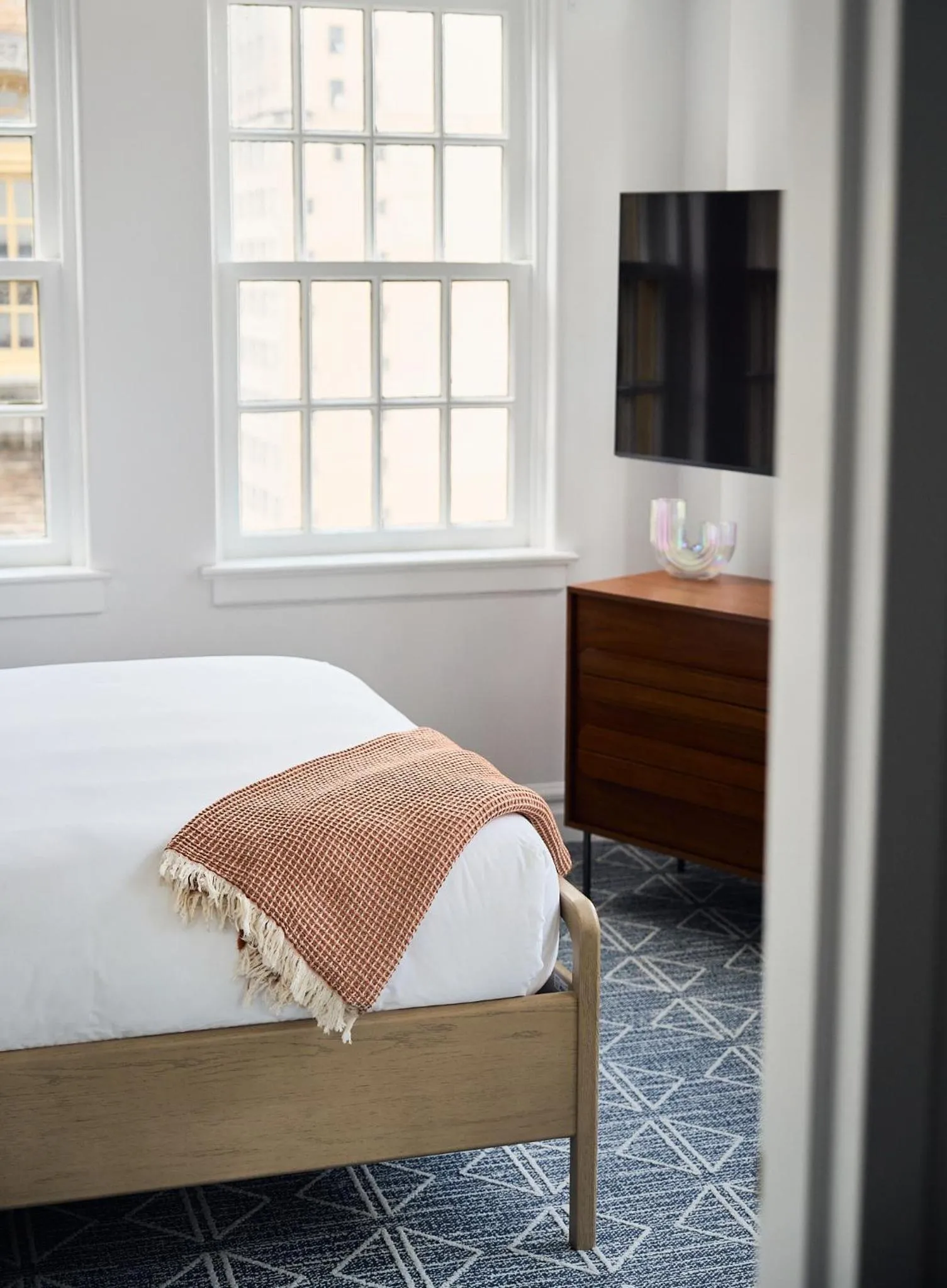 Bed in Rusk House Serviced Apartments