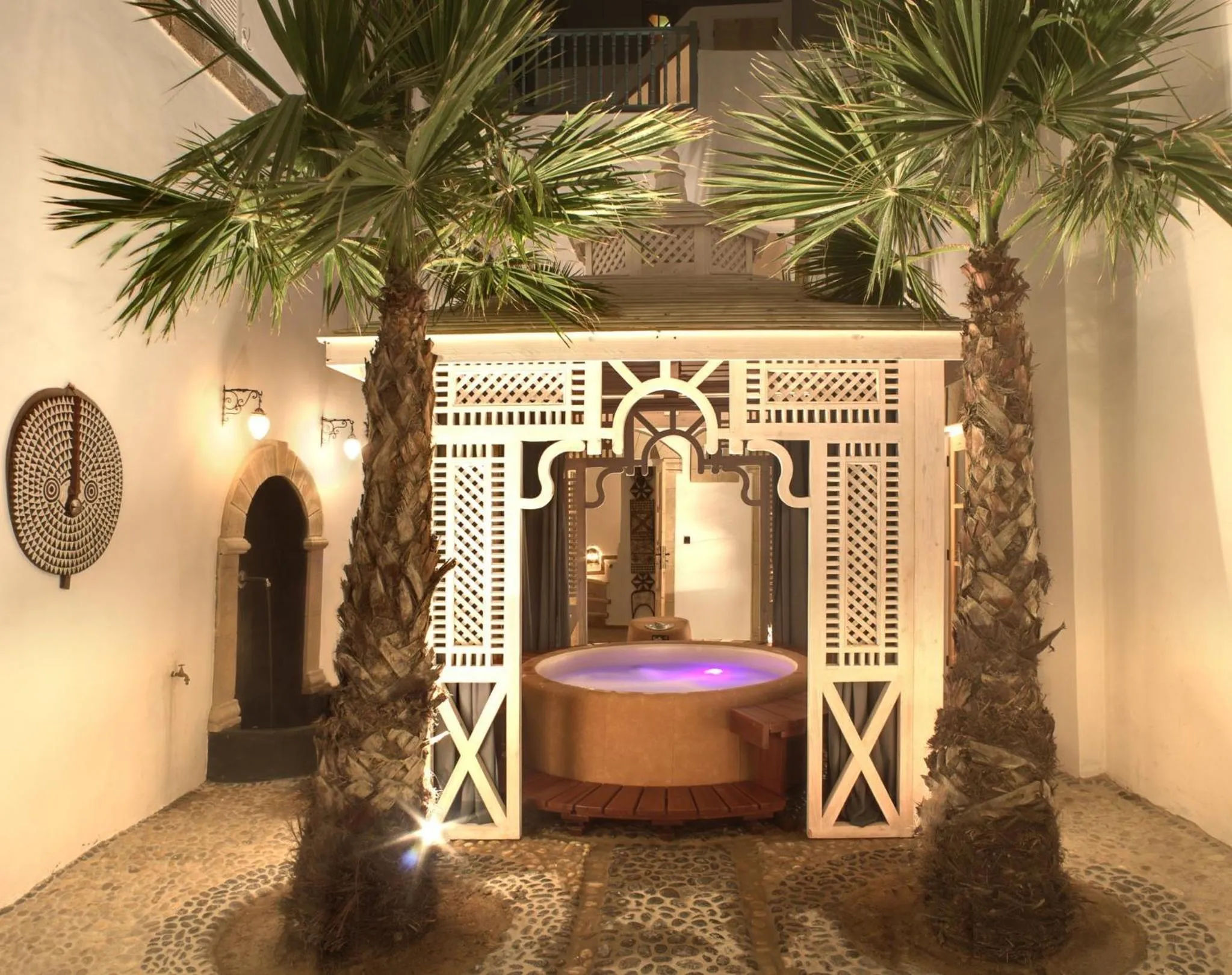 Hot Tub in Riad Baladin