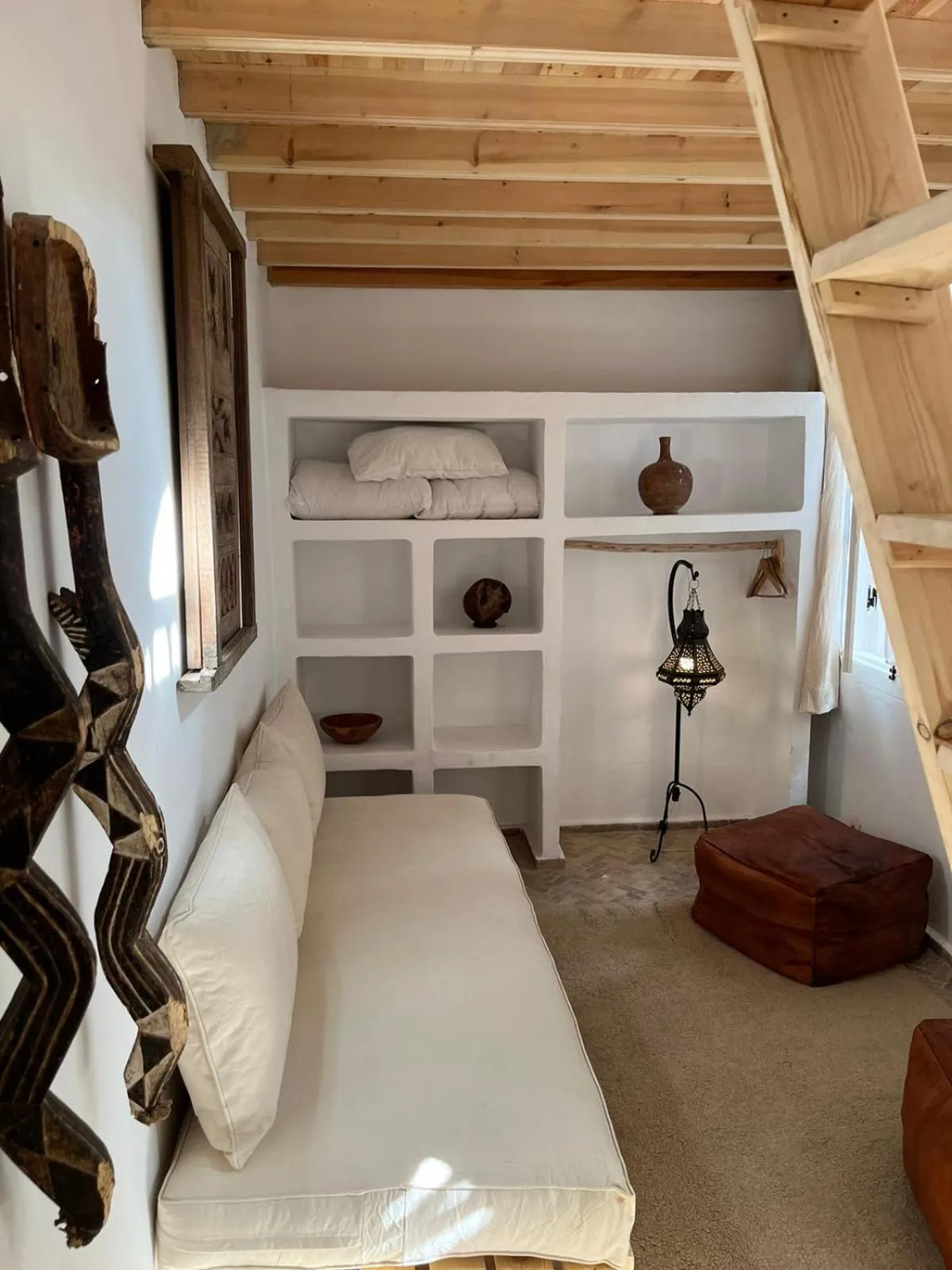 Living room, Bed in Riad Baladin