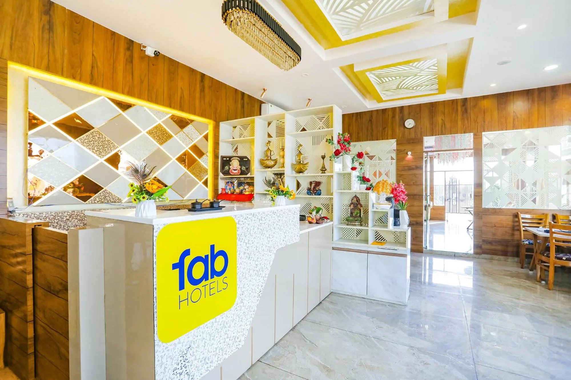 Lobby or reception in FabHotel Prime SM Resort