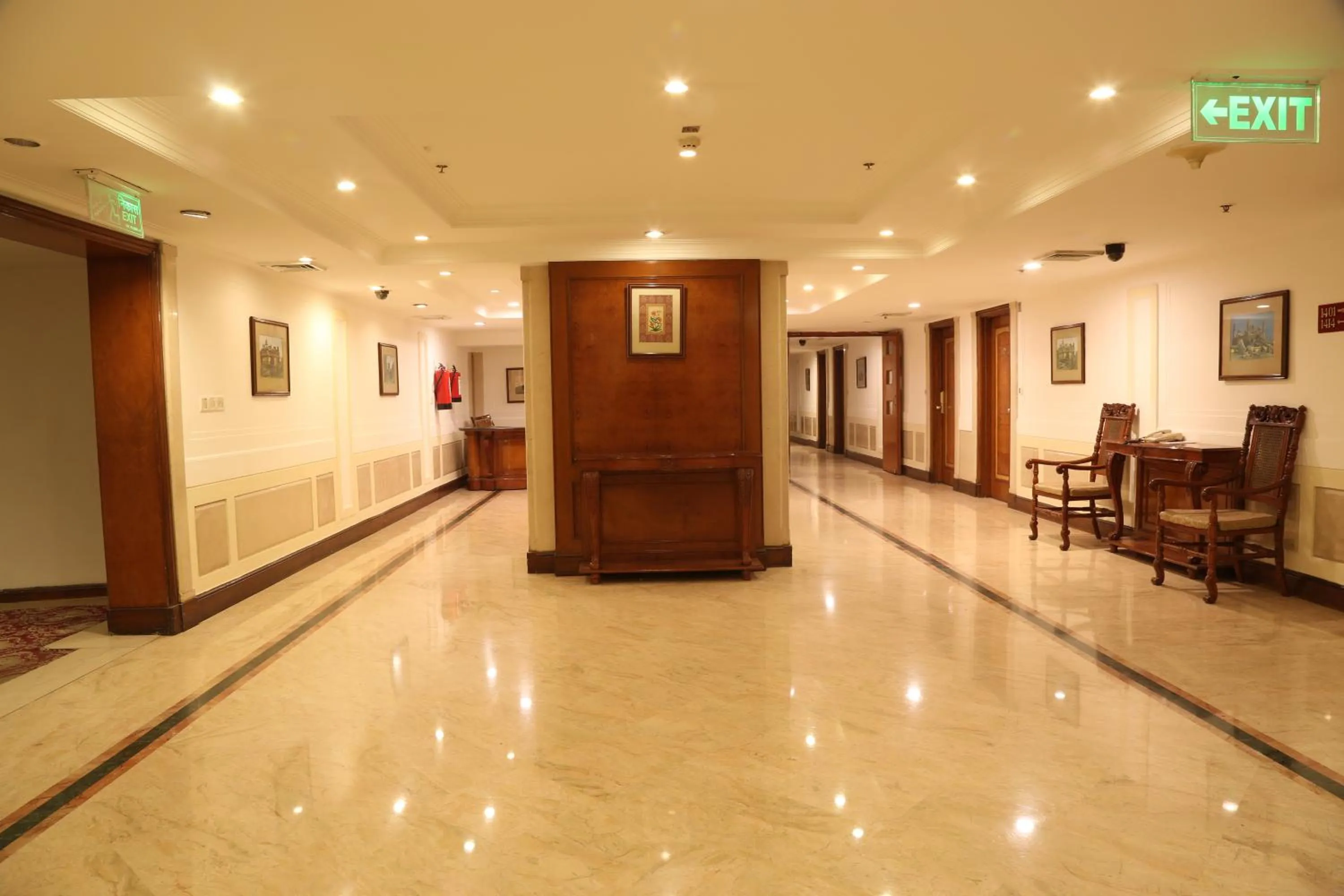Lobby or reception in The Ashok, New Delhi