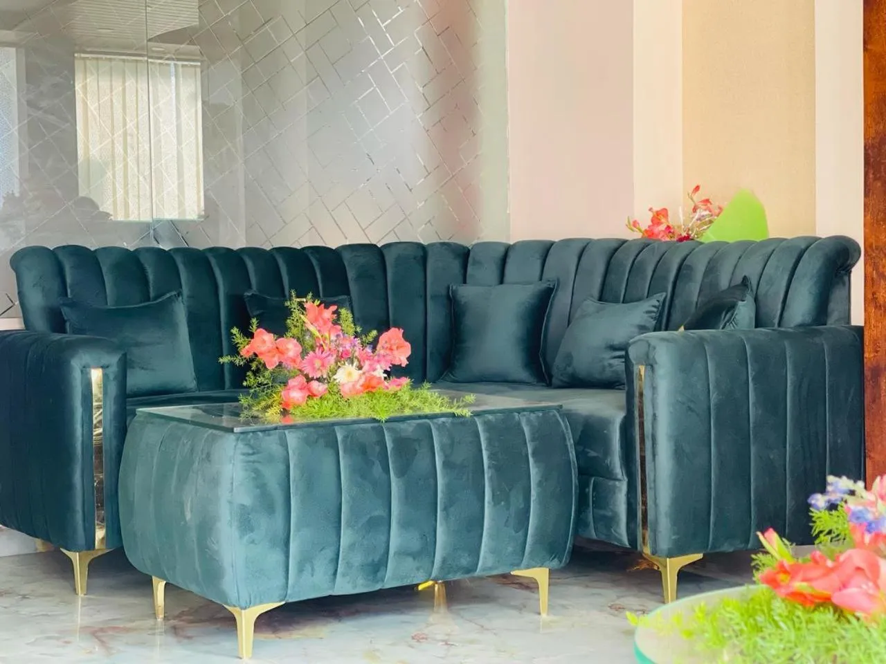 Lobby or reception in Hotel Boss Palace