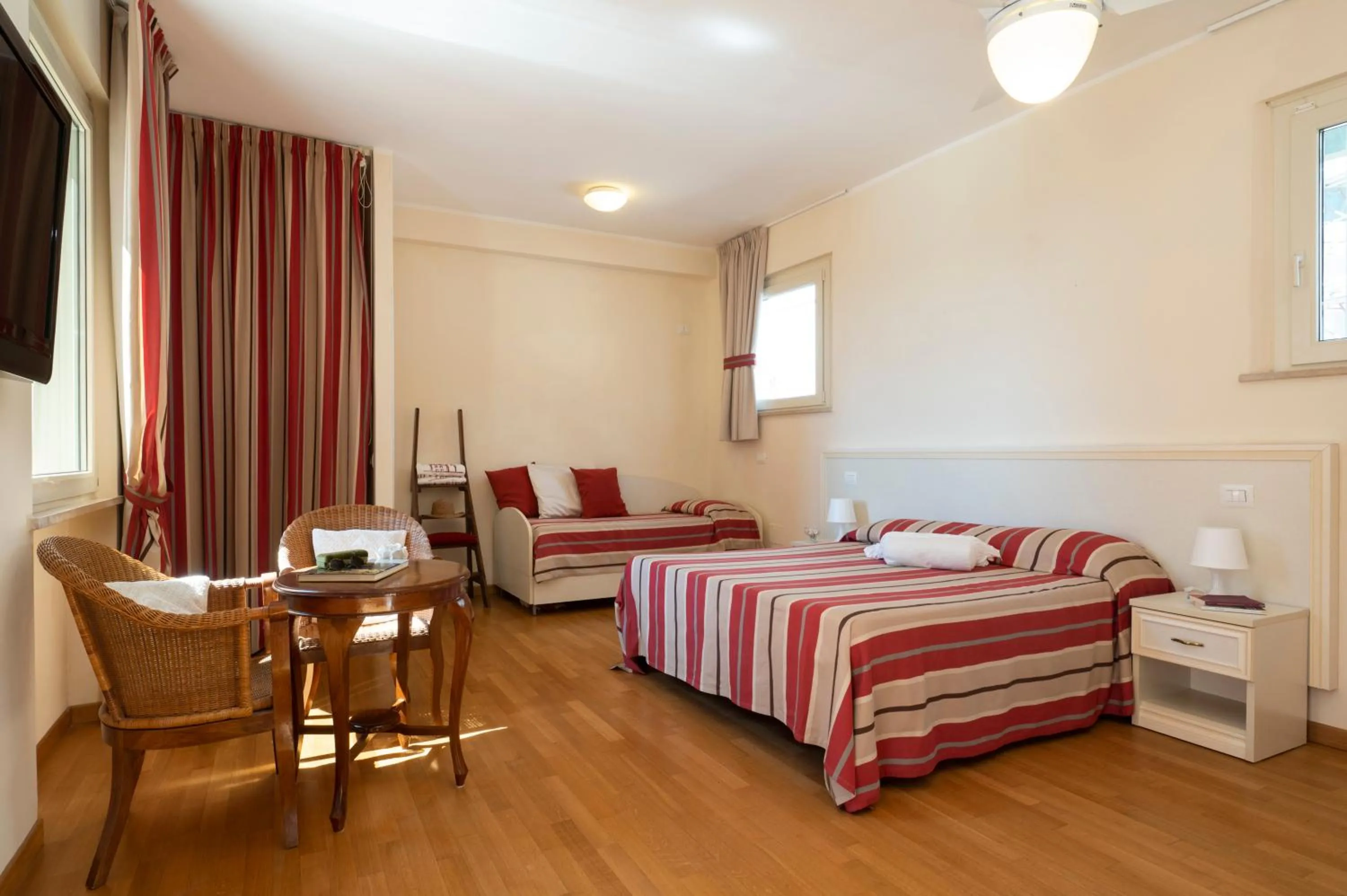 Bed in Hotel Villa Sirena Numana