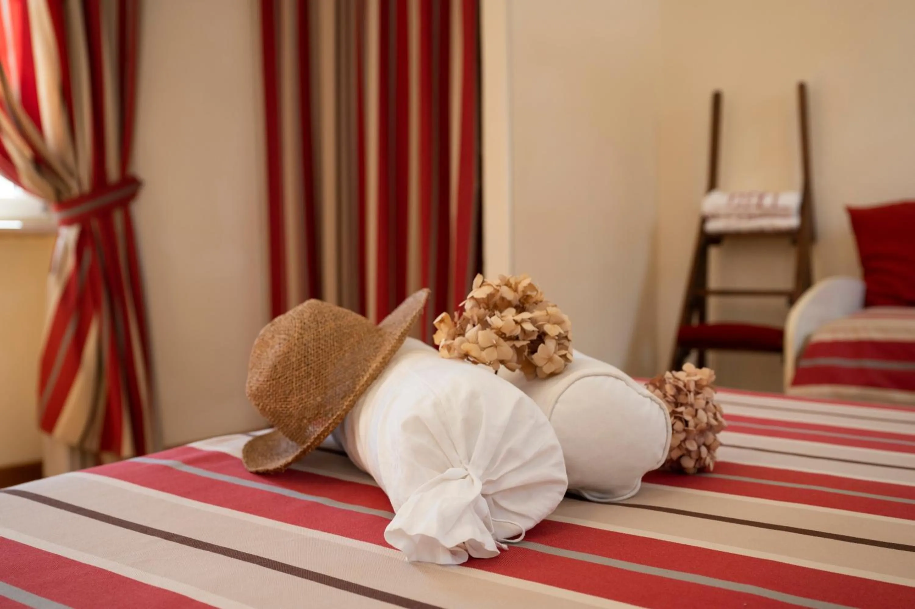 Bed in Hotel Villa Sirena Numana