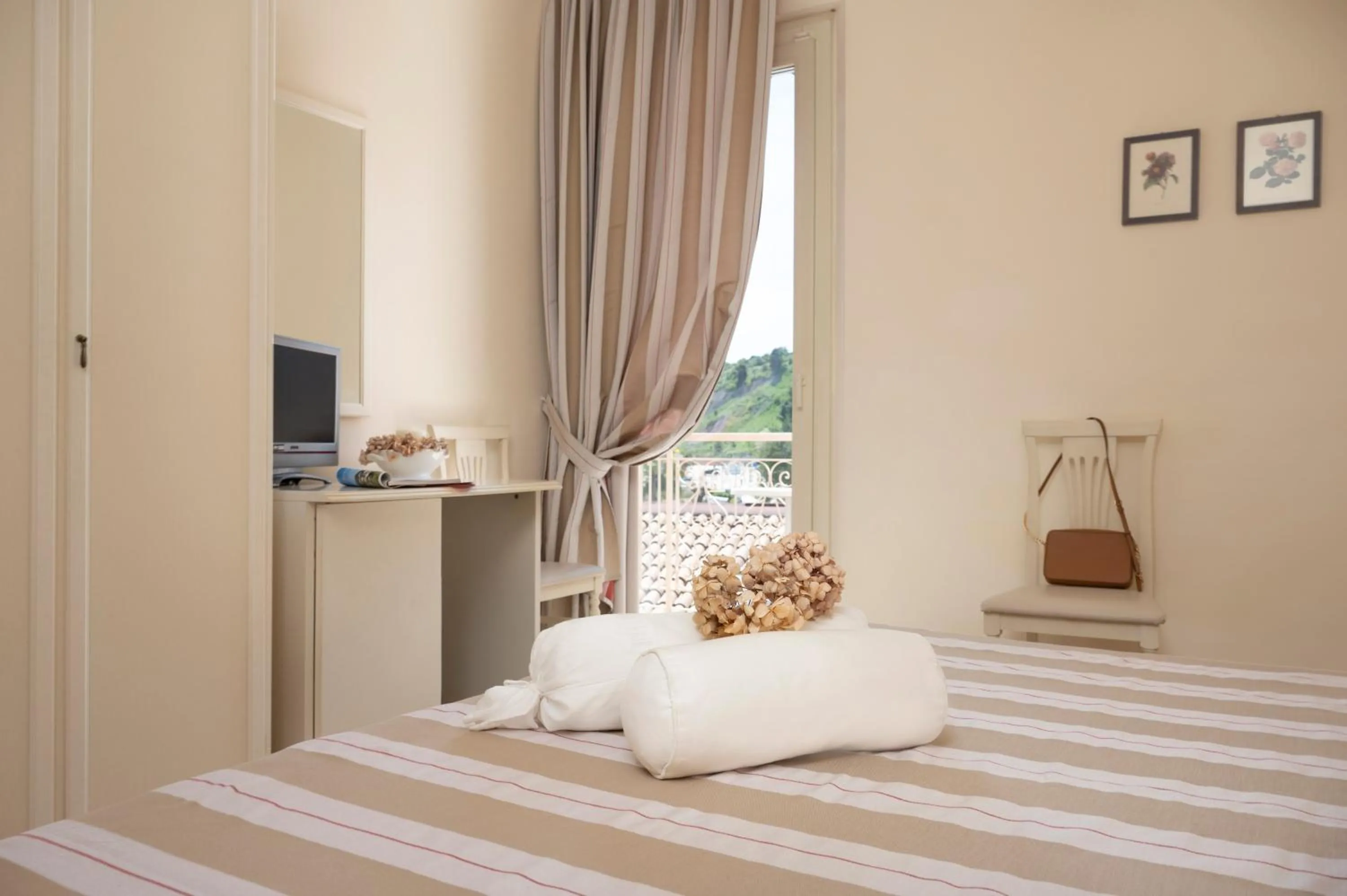 Bed in Hotel Villa Sirena Numana