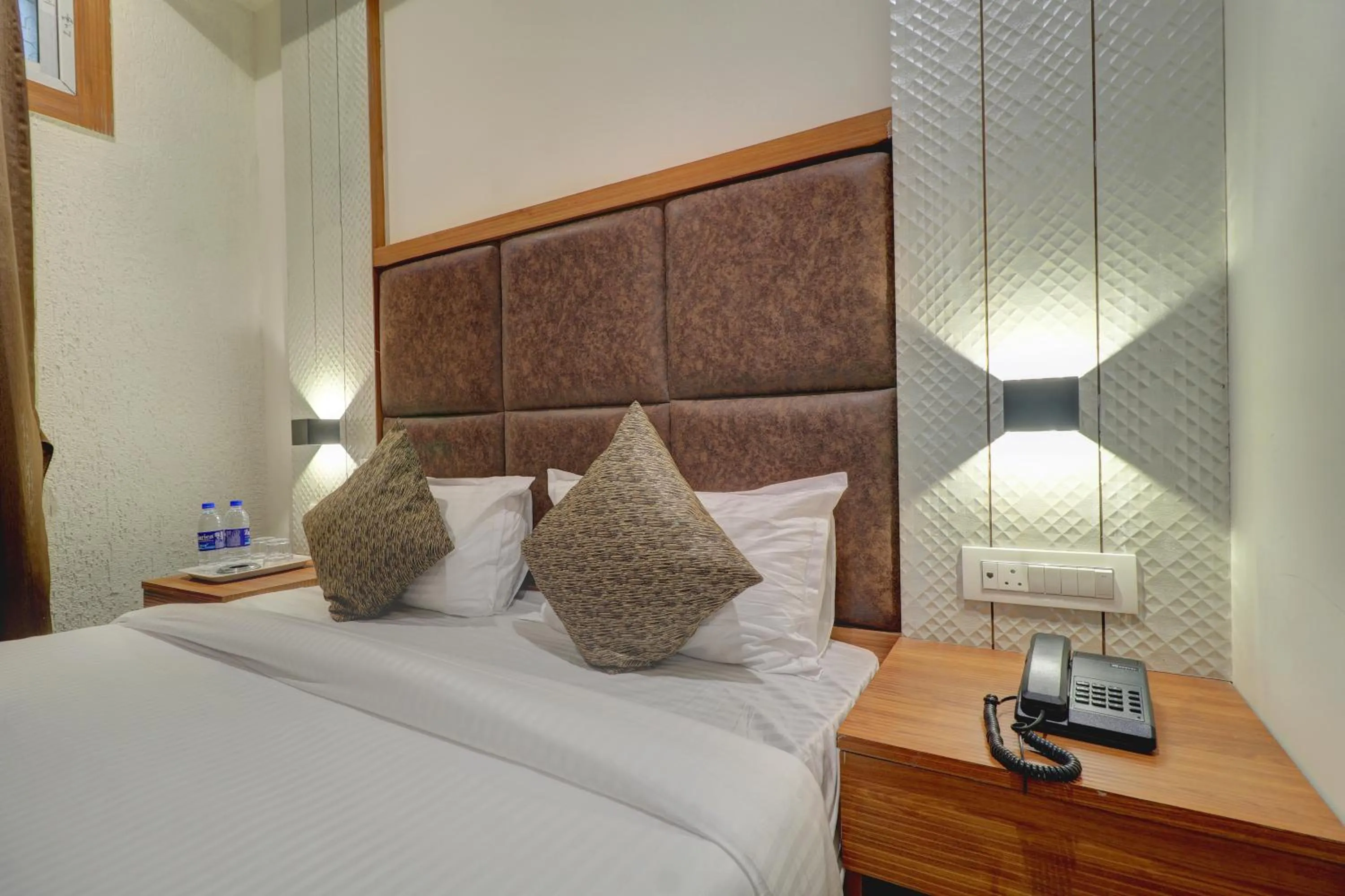 Bed in Hotel Sion Fort