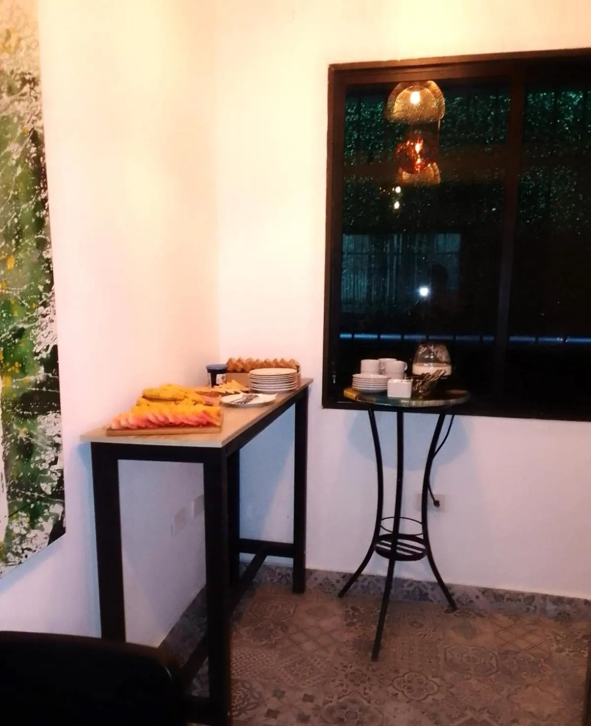 Breakfast in Hotelito Bonito Eli & Edw