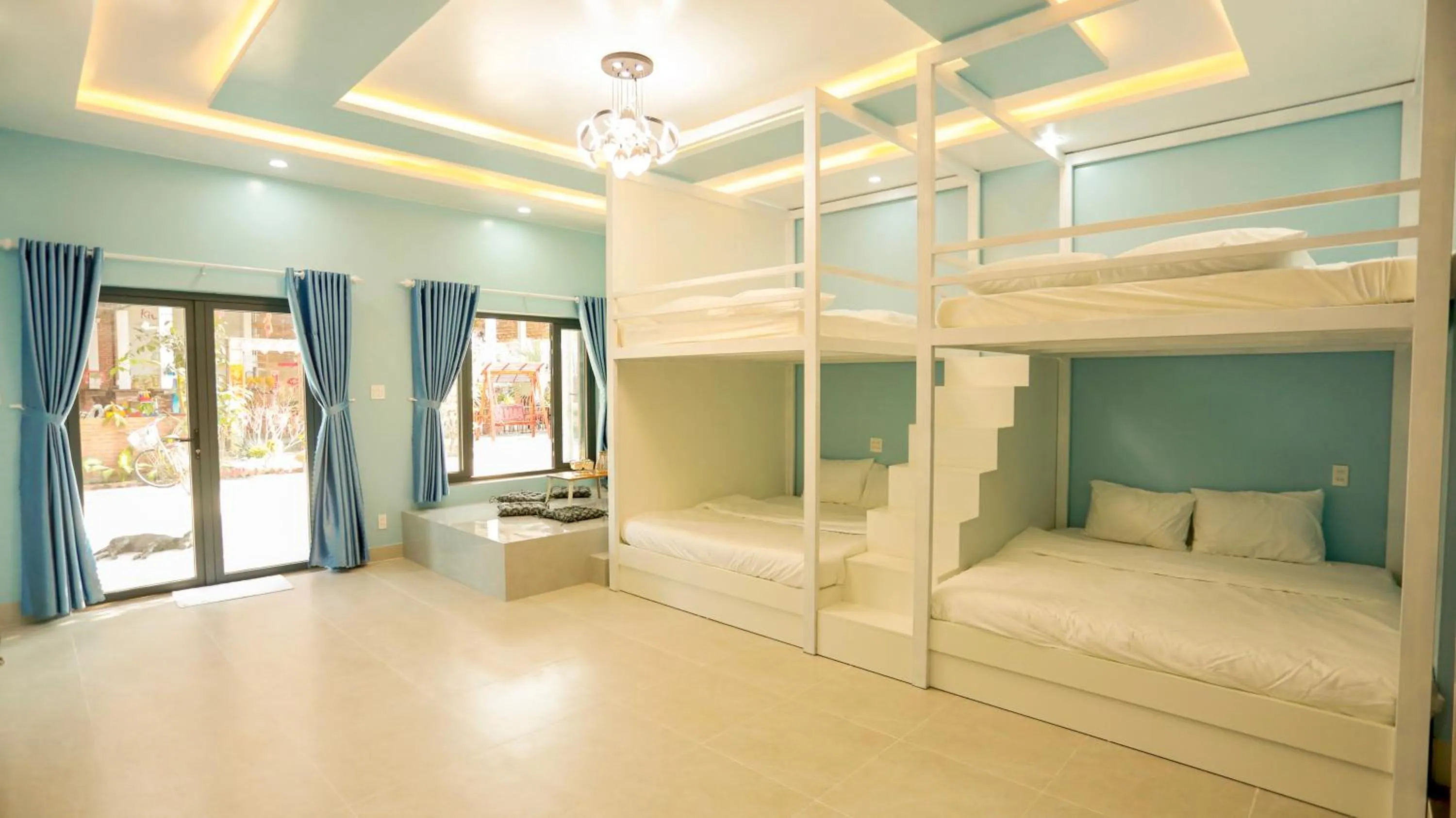 Bed in Kiwi's Homestay & Cafe