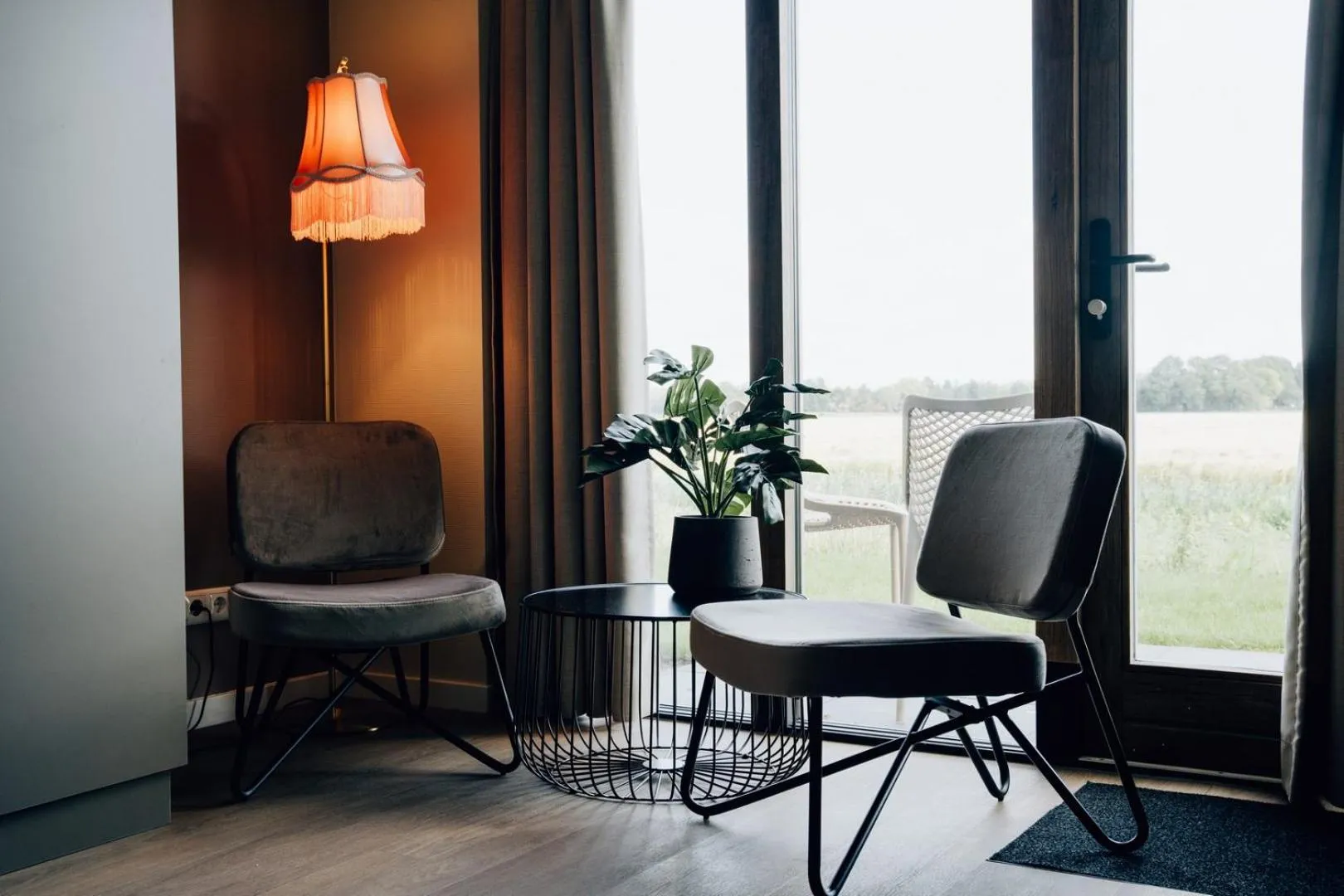 Seating area in Boutique Hotel het Witte Veen