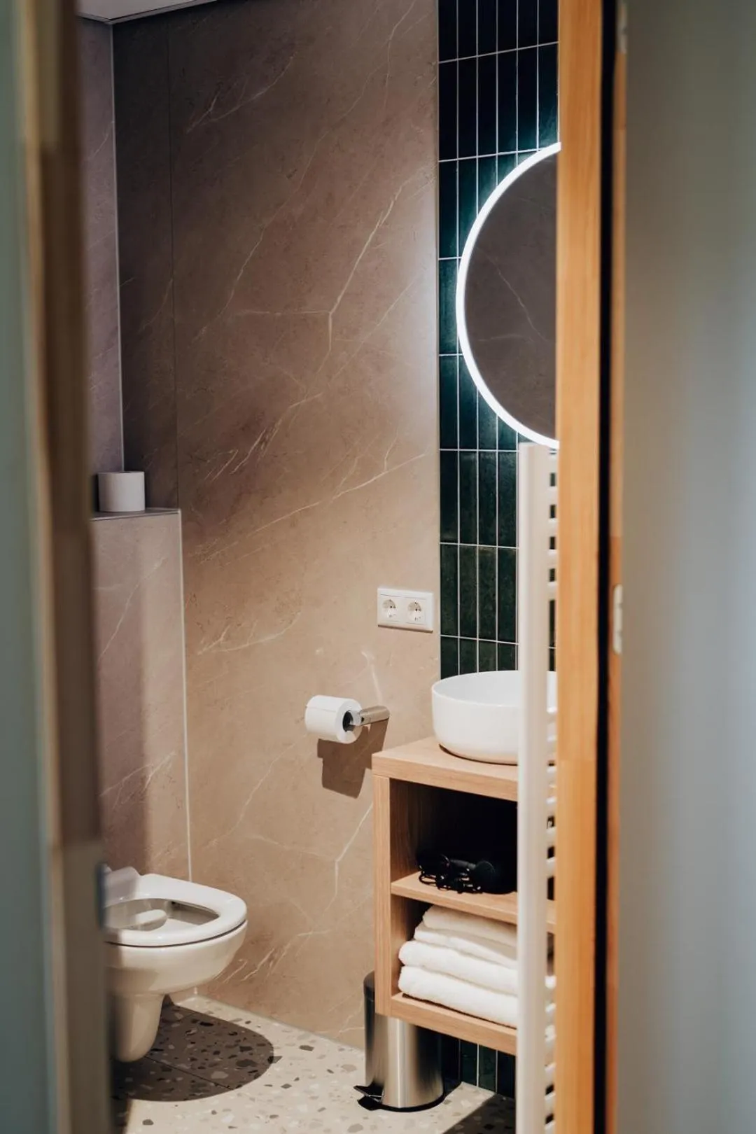 Shower in Boutique Hotel het Witte Veen