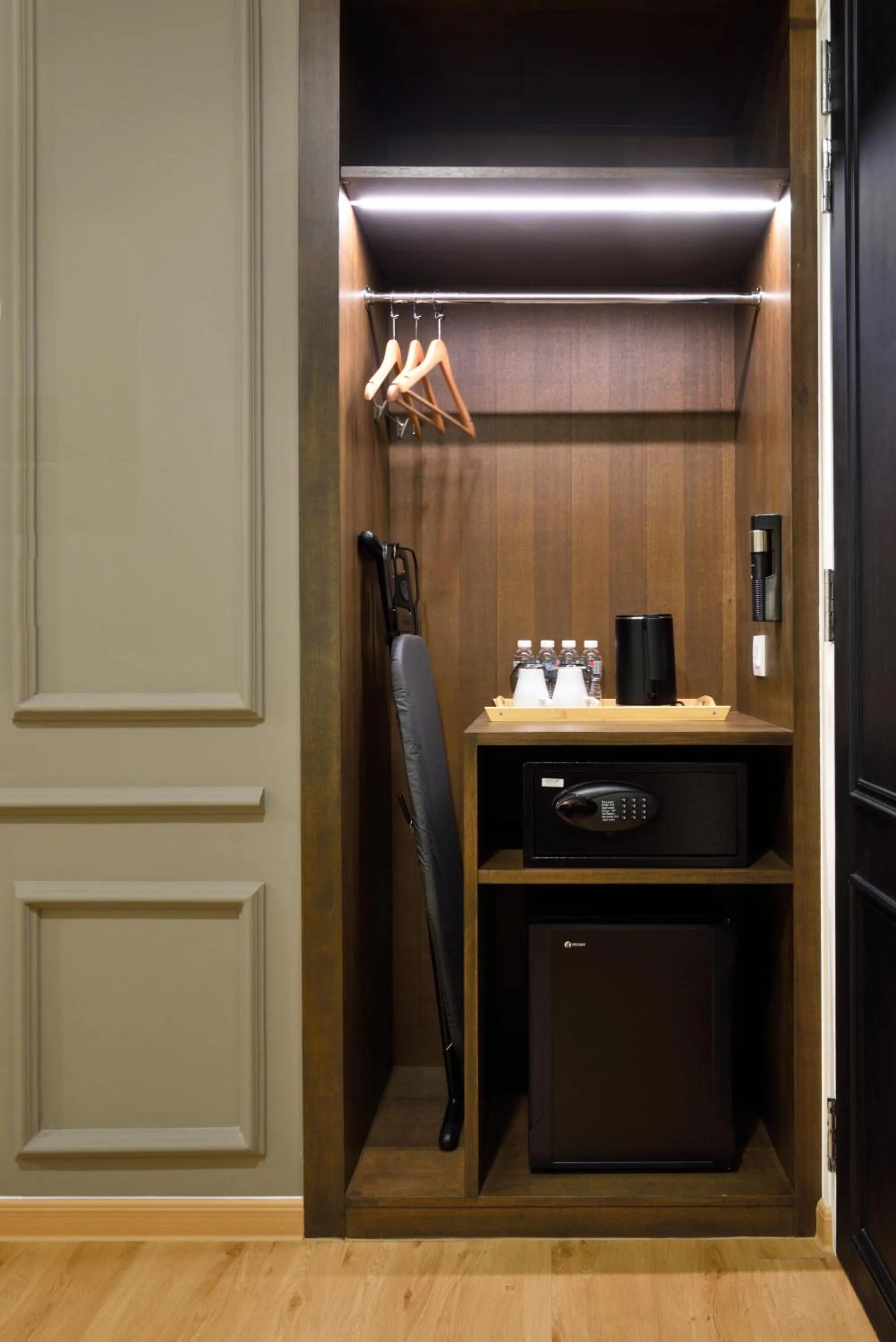 wardrobe in The Leith