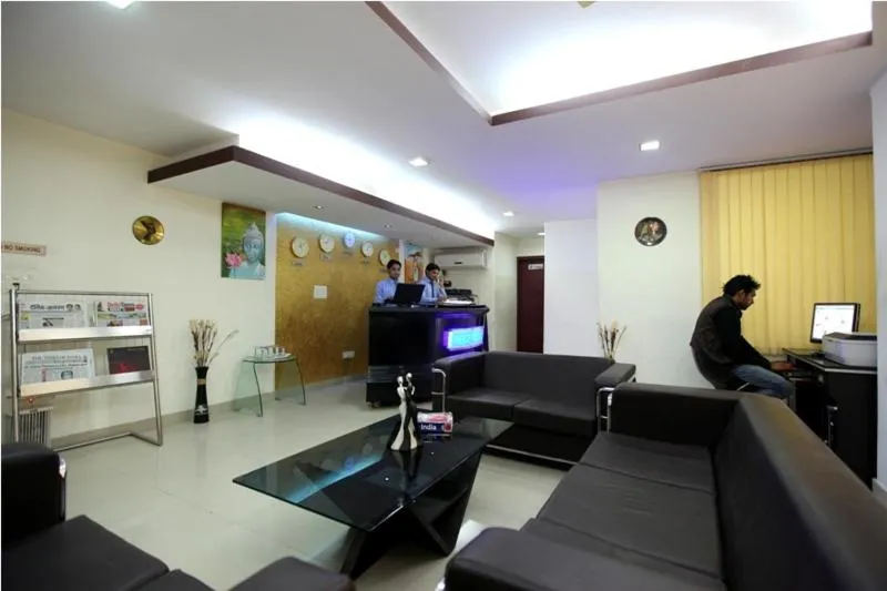 People in Hotel Airport City Near Delhi International Airport