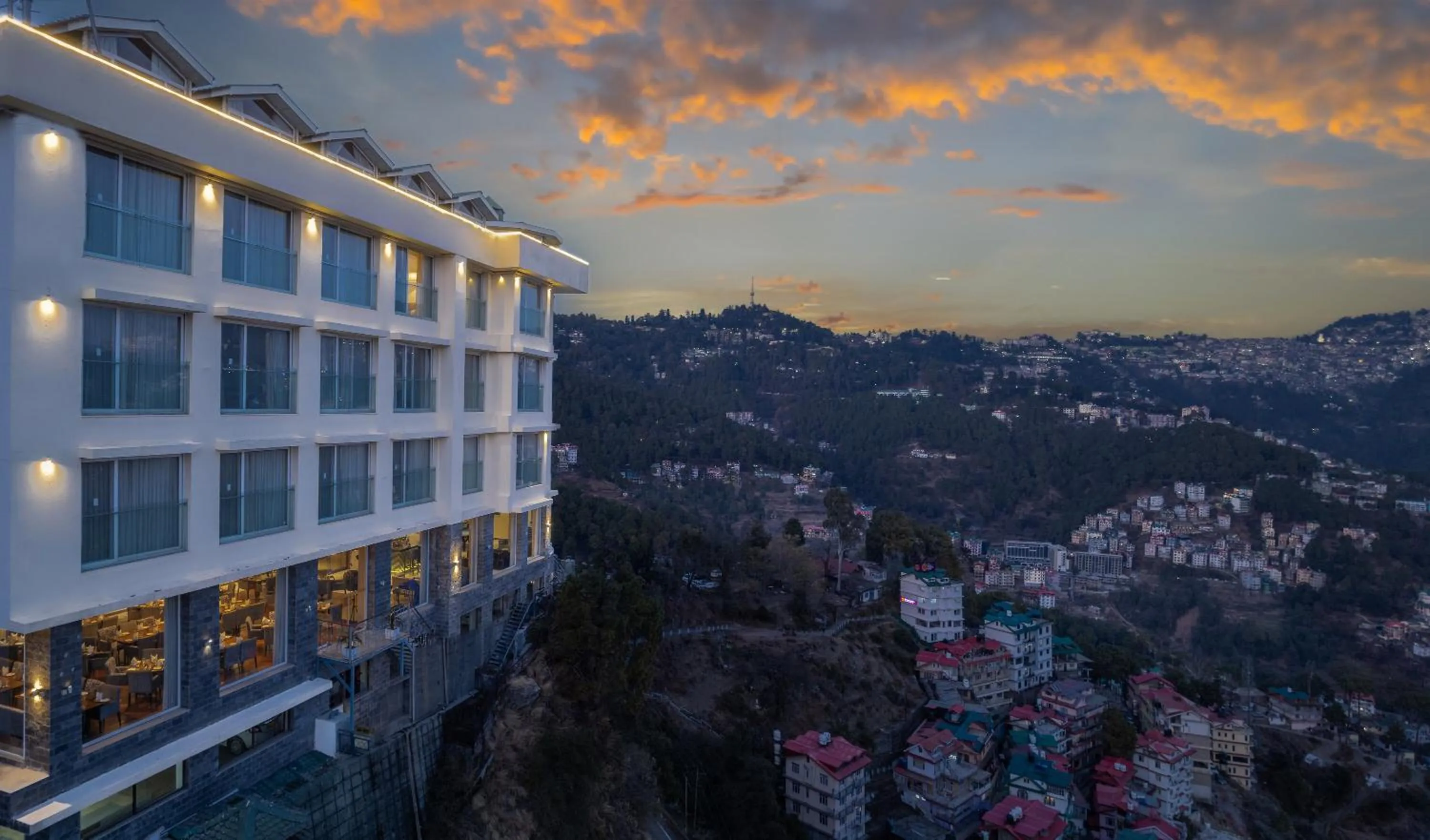 Property building in Echor Shimla Hotel - The Zion